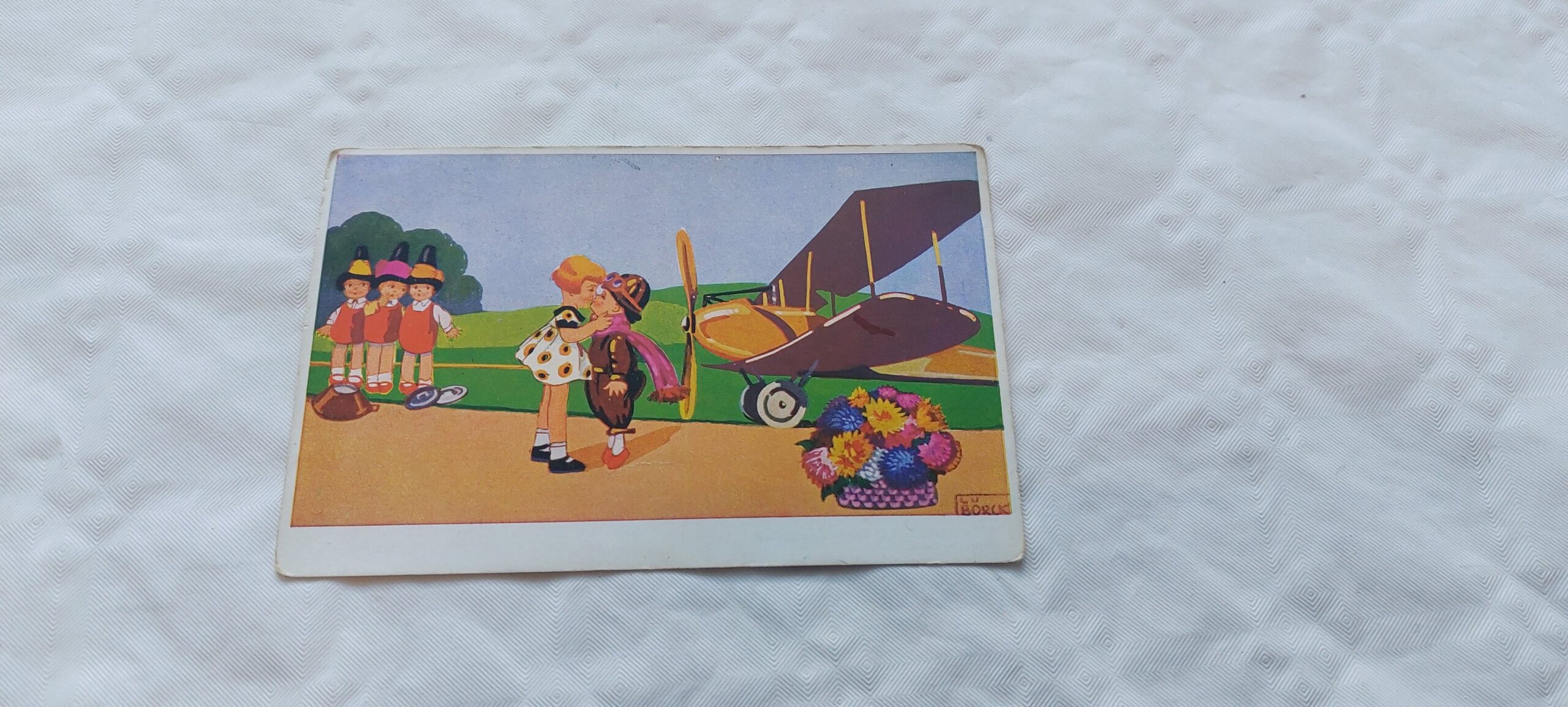 EW AEGNE POSTKAART. 1932