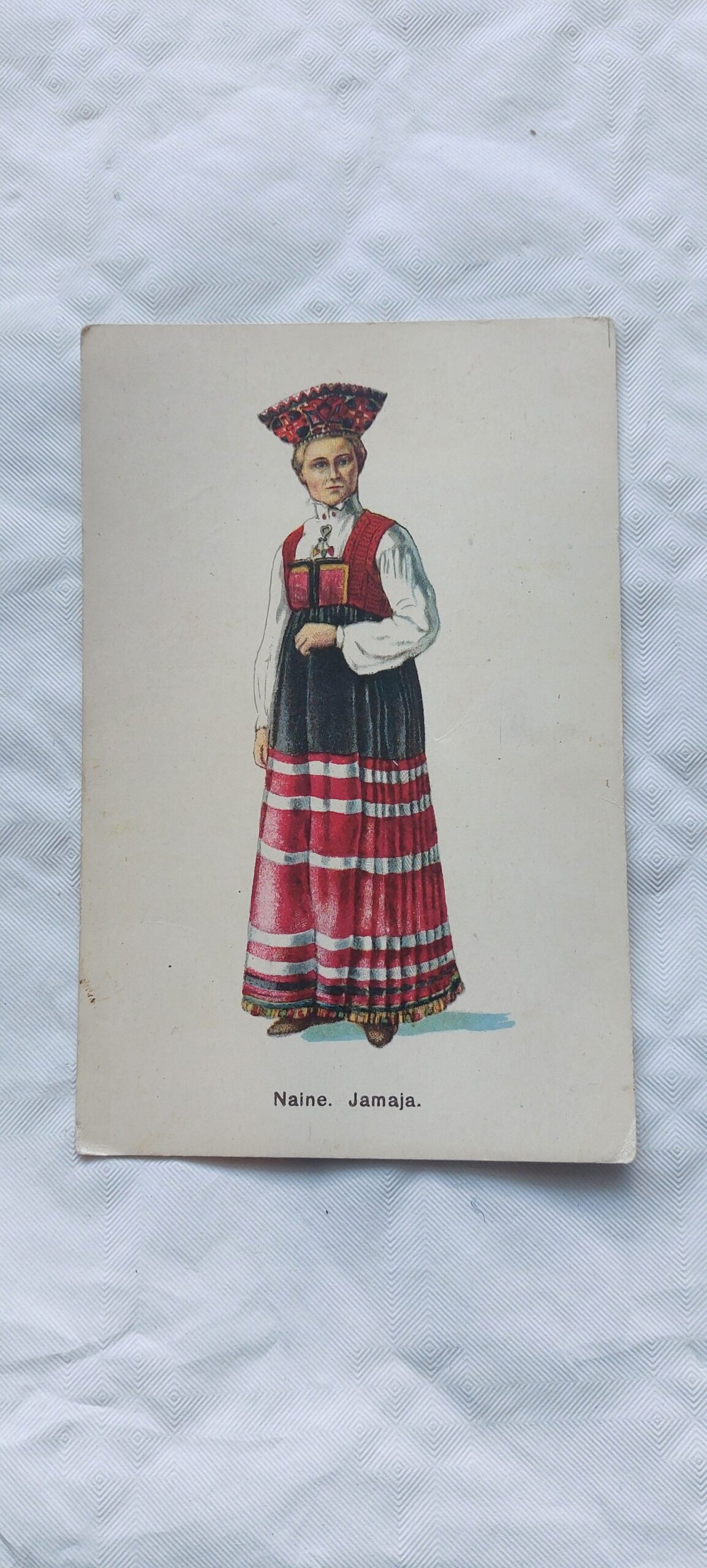 EW POSTKAART. NAINE. JAMAJA.