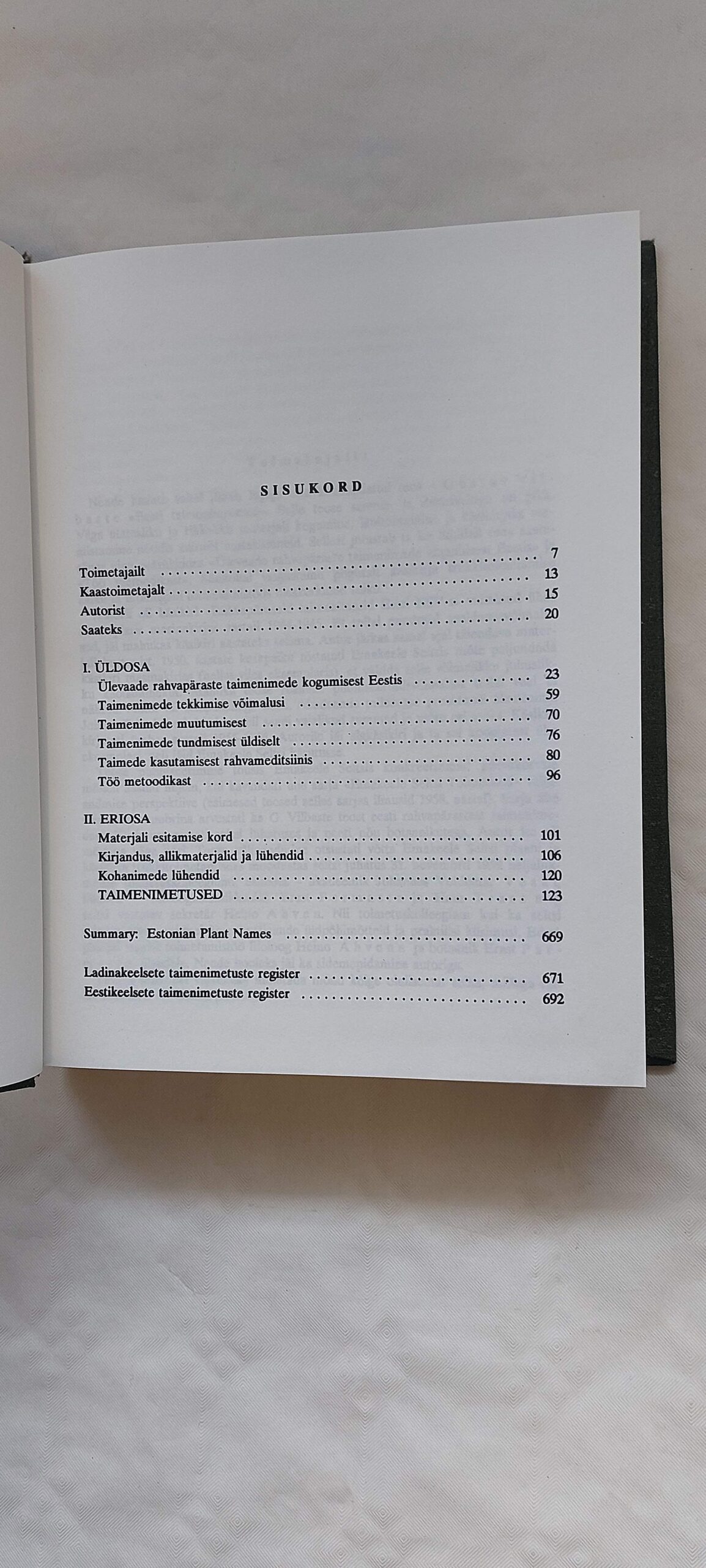 Eesti taimenimetused. Gustav Vilbaste. 1993 - Image 3