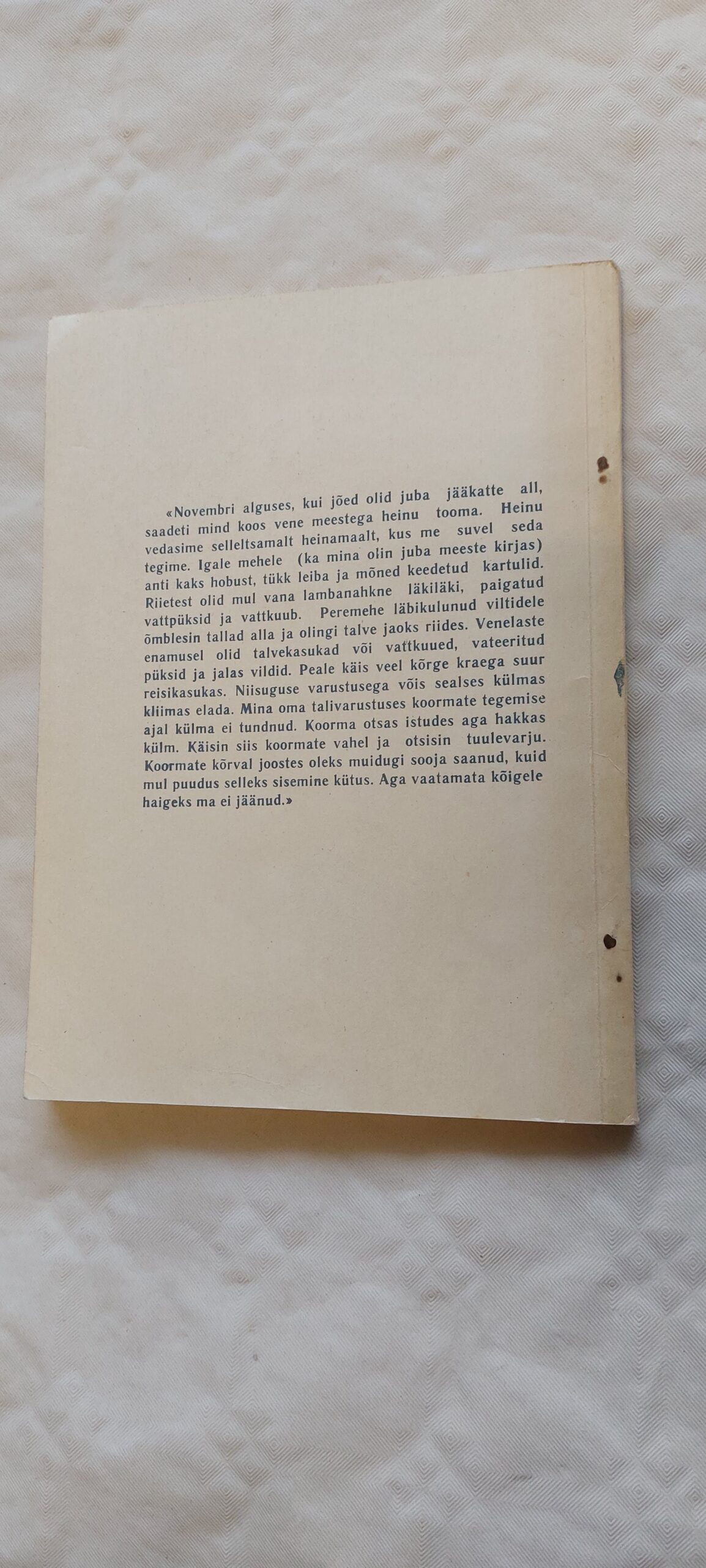 Olin vaene Venemaa Kolhoosnik... (1941-1955). Kalju Ausmaa. 1993 - Image 5