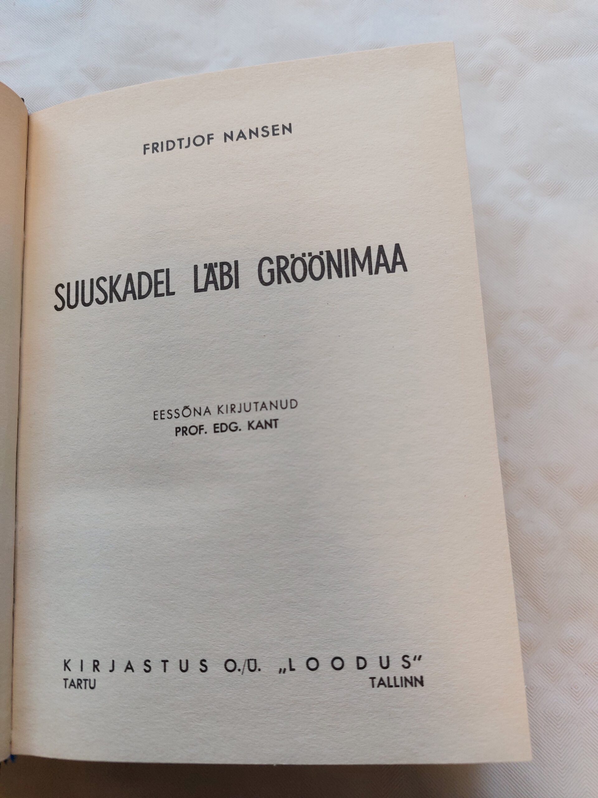 Suuskadel läbi Gröönimaa. Fridtjof Nansen. 1996 - Image 2