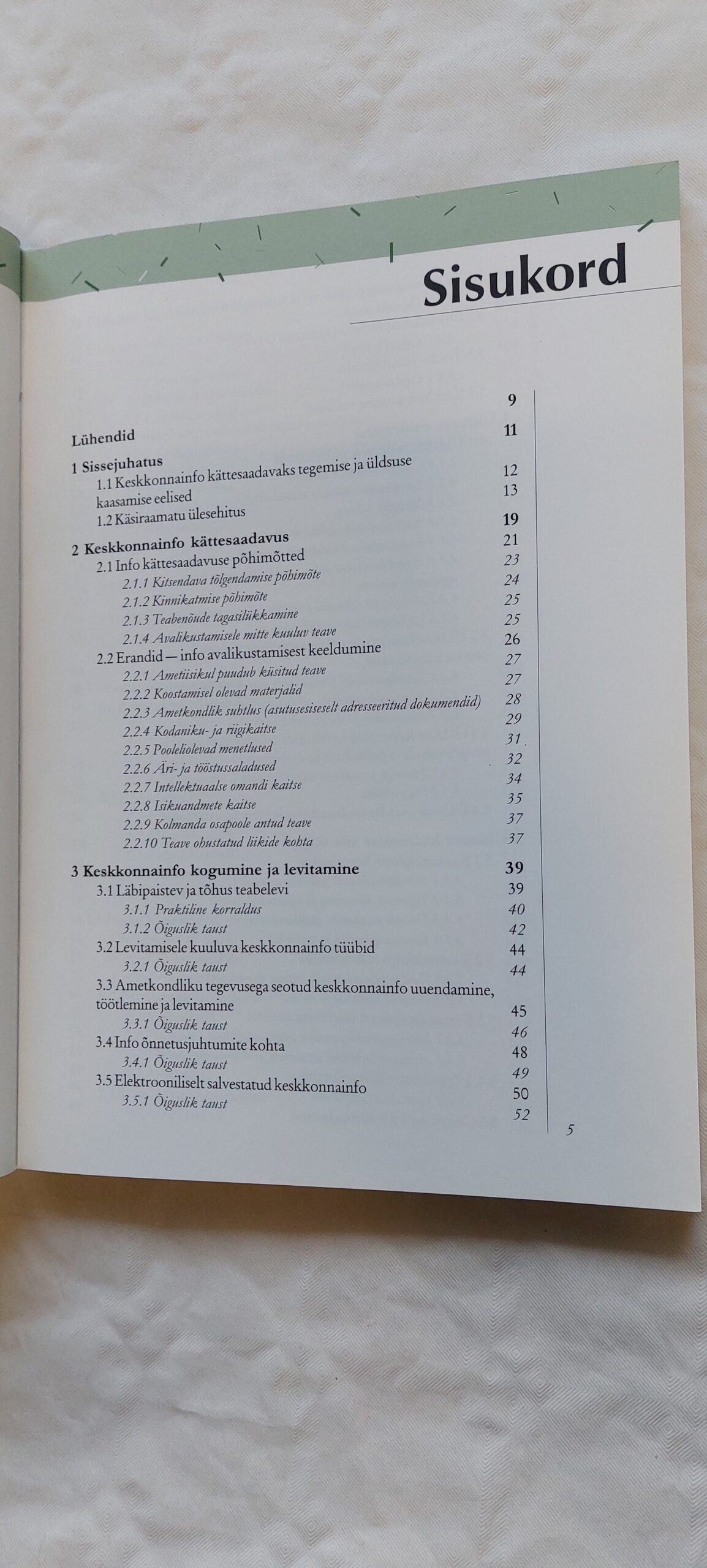 Keskonnainfo kättesaadavaks tegemine ja üldsuse kaasamine keskkonda mõjutavate otsuste langetamisse. 2001 - Image 3