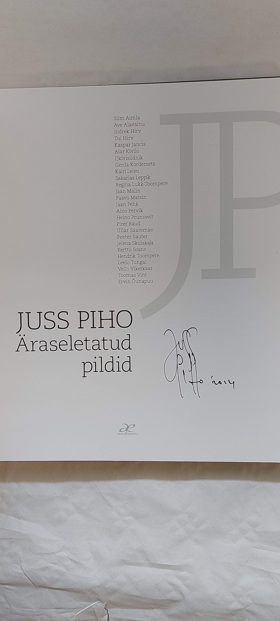 Äraseletatud pilidid. Juss Piho. 2013 - Image 3