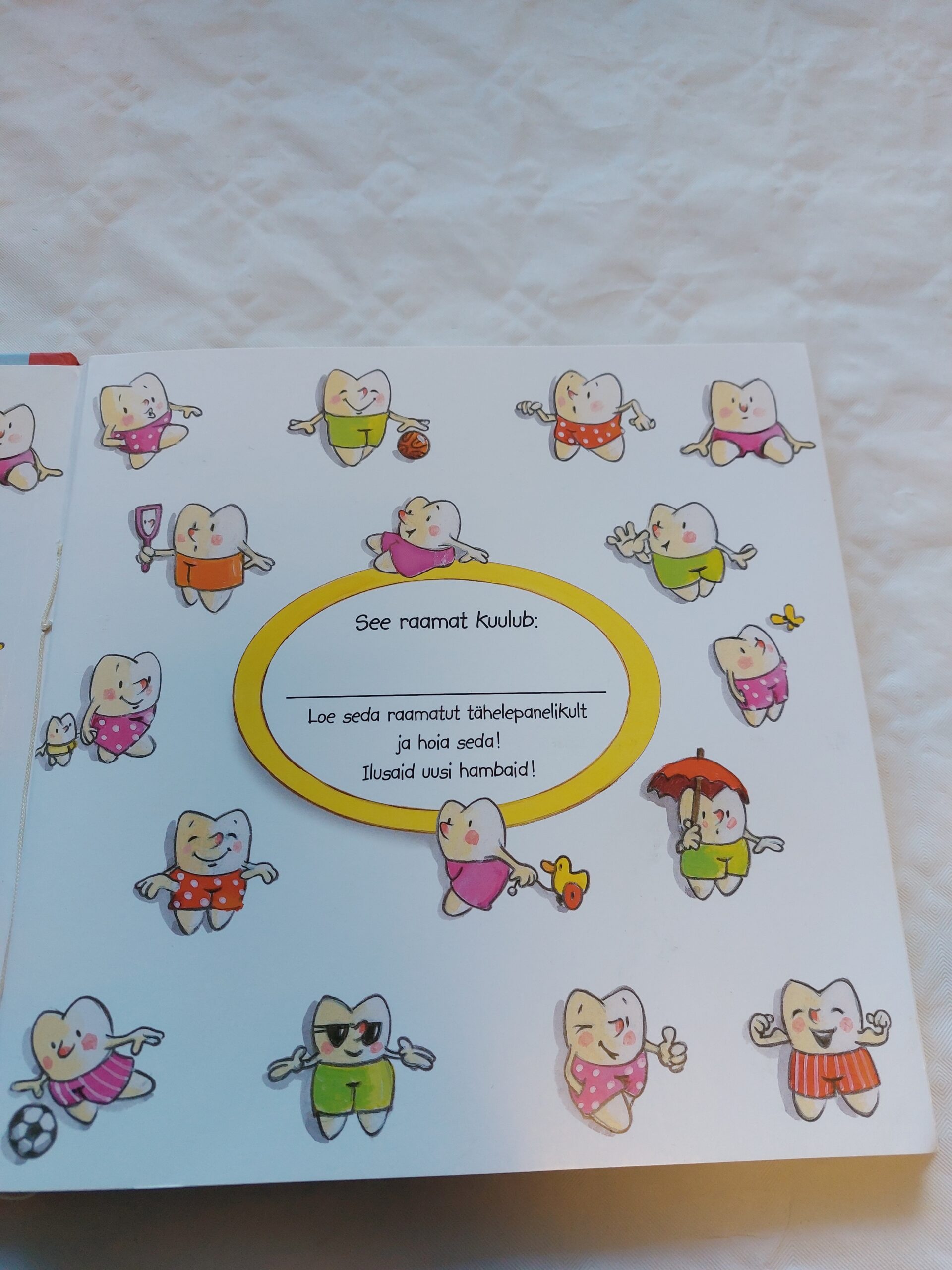 Hambaraamat. Kõik sinu piimahammastest. Iwona Radünz. 2007 - Image 3