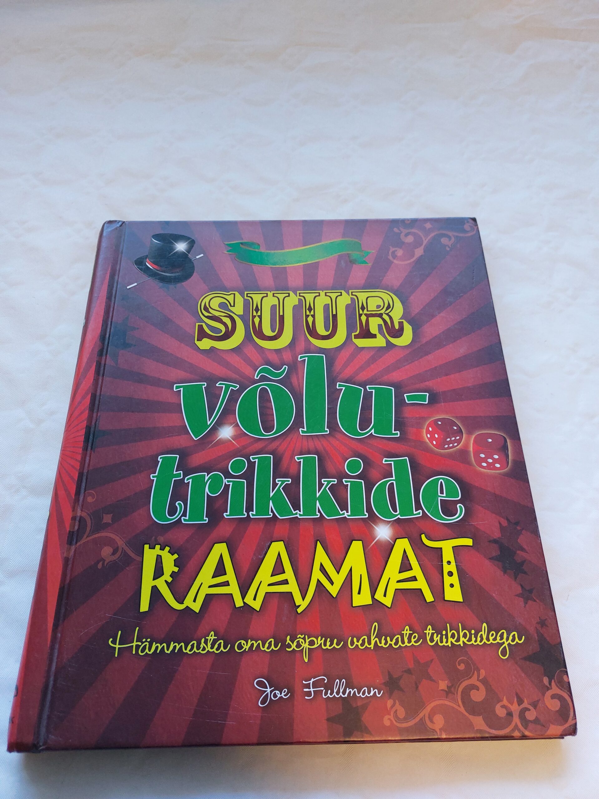 Suur võlutrikkide raamat. Hämmasta oma sõpru vahvate trikkidega. Joe Fullman. 2009