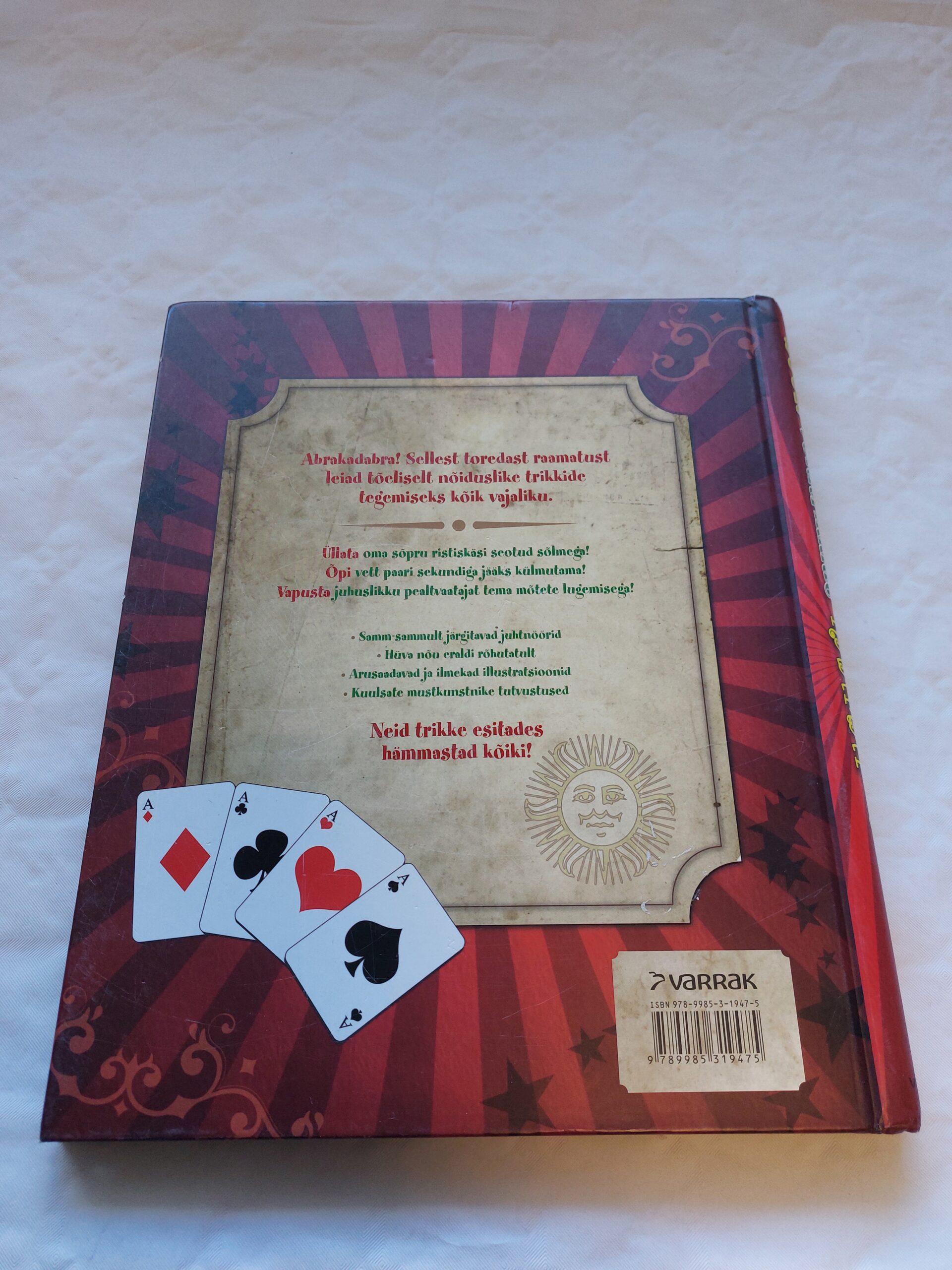 Suur võlutrikkide raamat. Hämmasta oma sõpru vahvate trikkidega. Joe Fullman. 2009 - Image 5