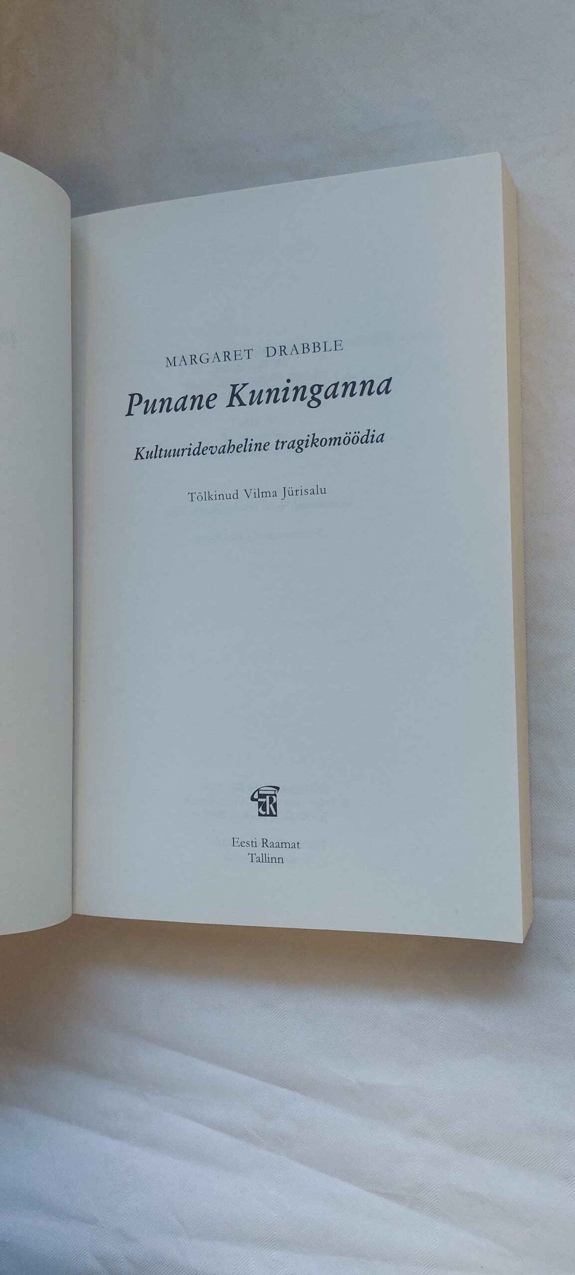 Punane kuninganna. Margaret Drabble. 2007 - Image 2