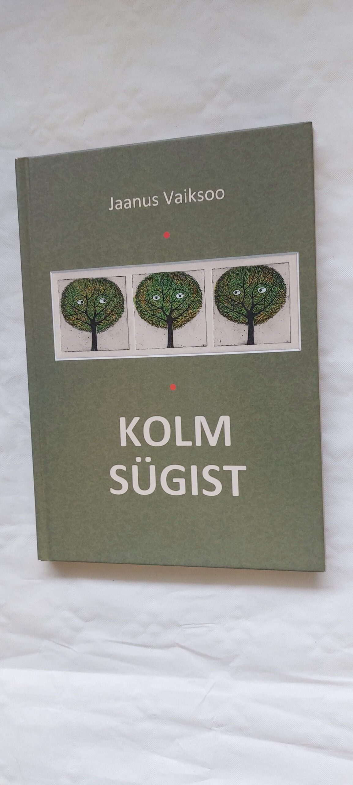 Kolm sügist. Jaanus Vaiksoo. 2018