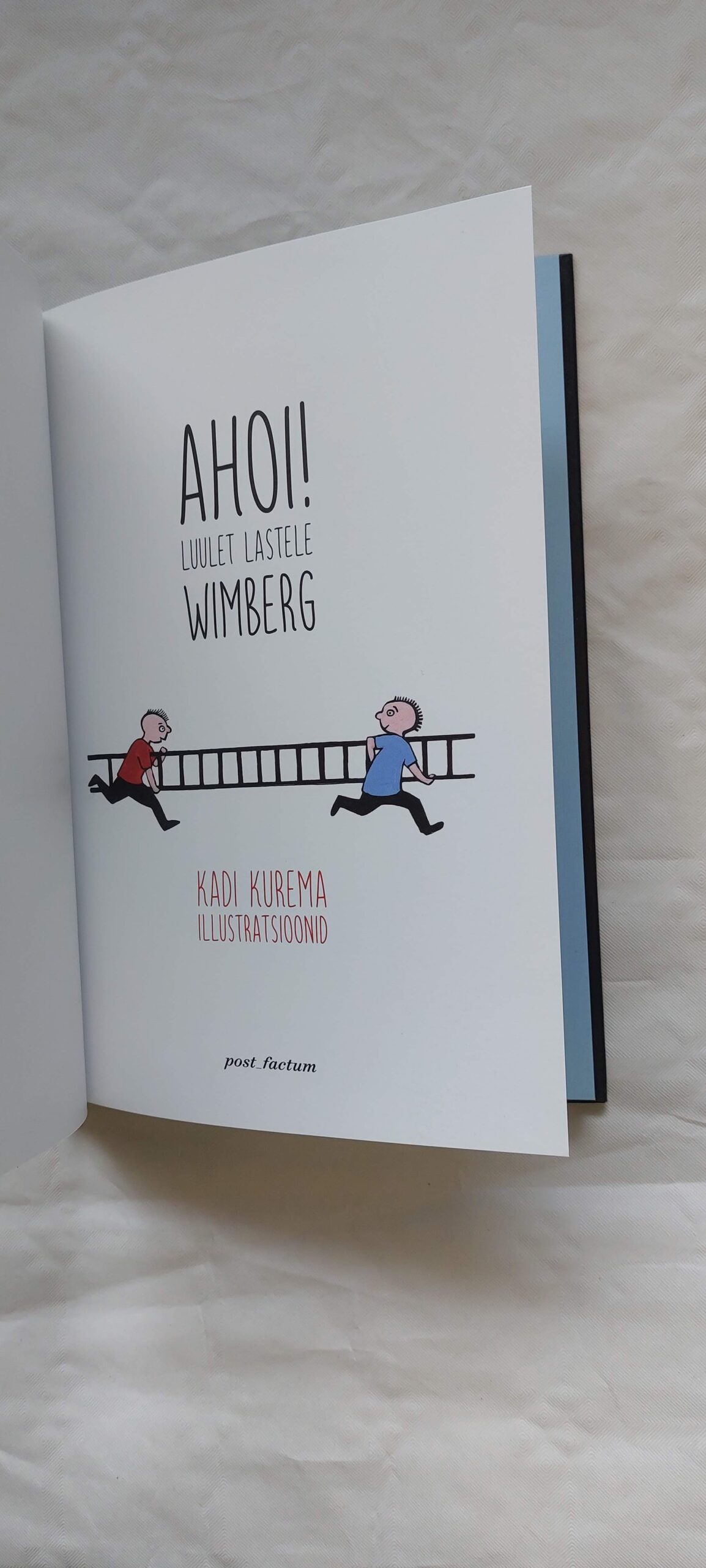 Ahoi! Luulet lastele. Wimberg. 2016 - Image 2