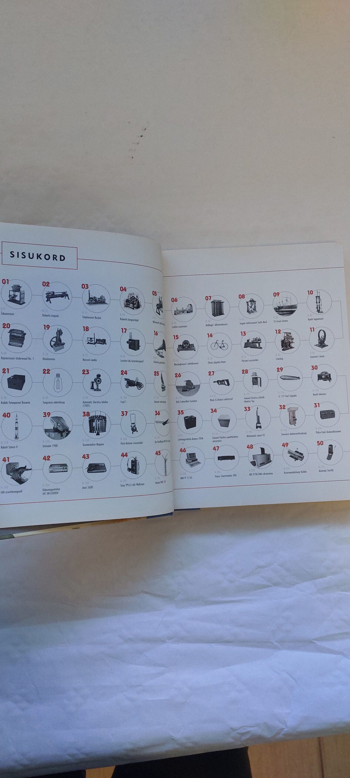 Viiskümmend masinat, mis muutsid ajalugu. Eric Chaline. 2014 - Image 3