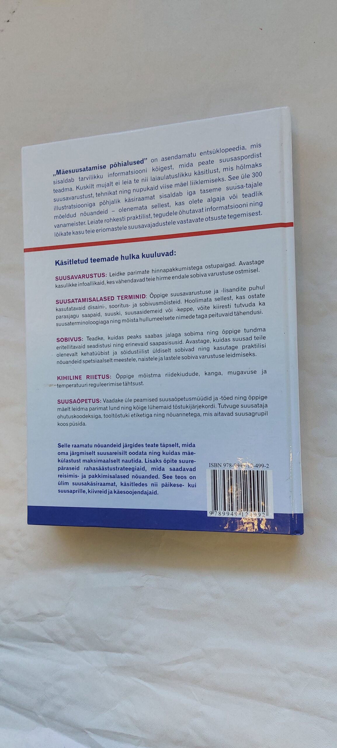 Mäesuusatamise põhialused 201 fakti, millest peaks olema teadlik iga suusataja. Ron Lemaster. 2008 - Image 5