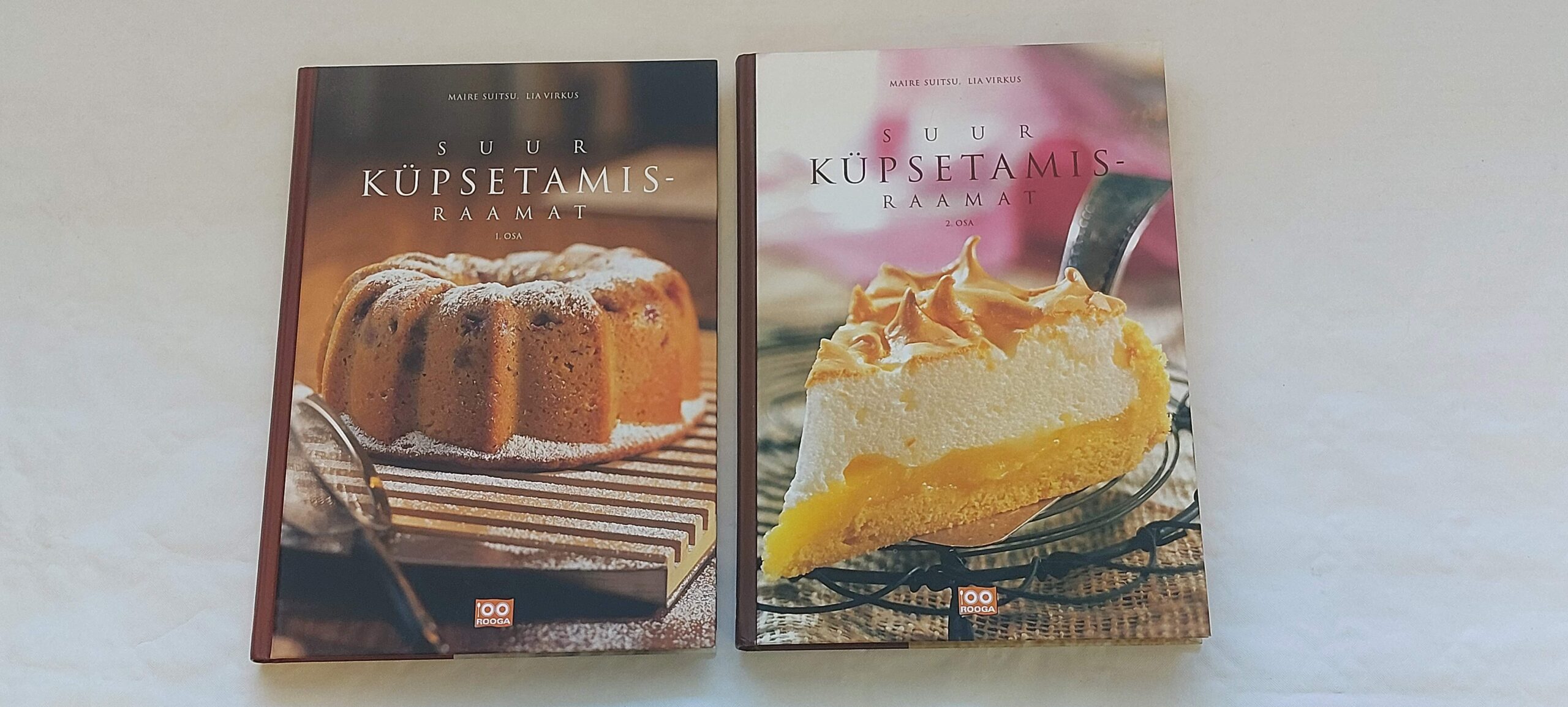 Suur küpsetamisraamat. I-II. osa. Maire Suitsu, Lia Virkus. 2006, 2007