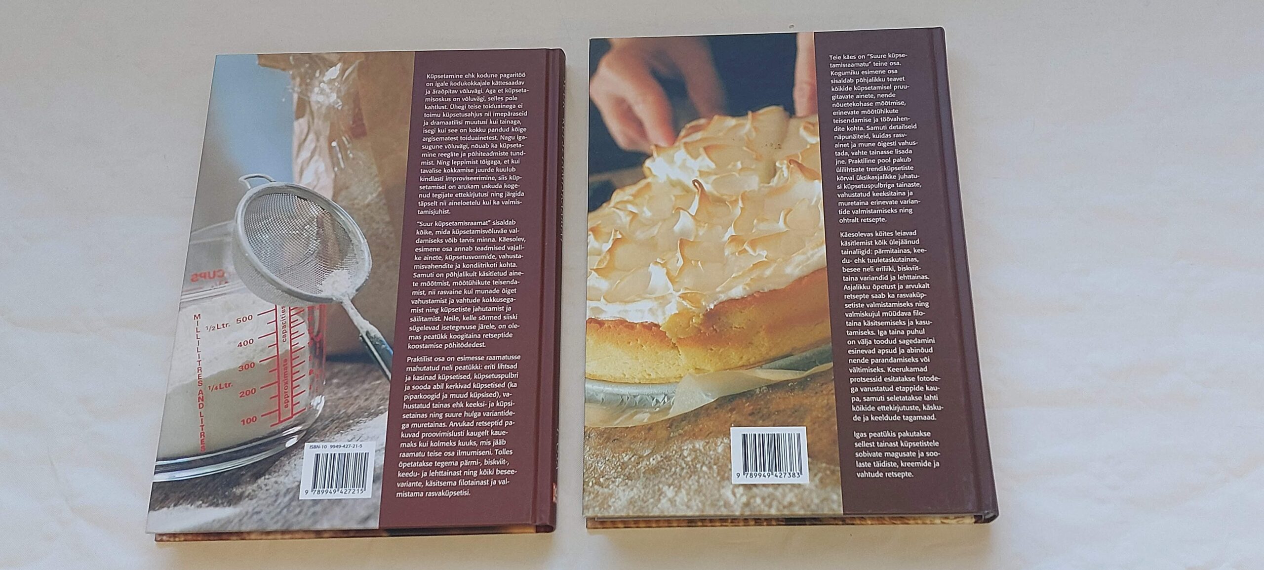 Suur küpsetamisraamat. I-II. osa. Maire Suitsu, Lia Virkus. 2006, 2007 - Image 4