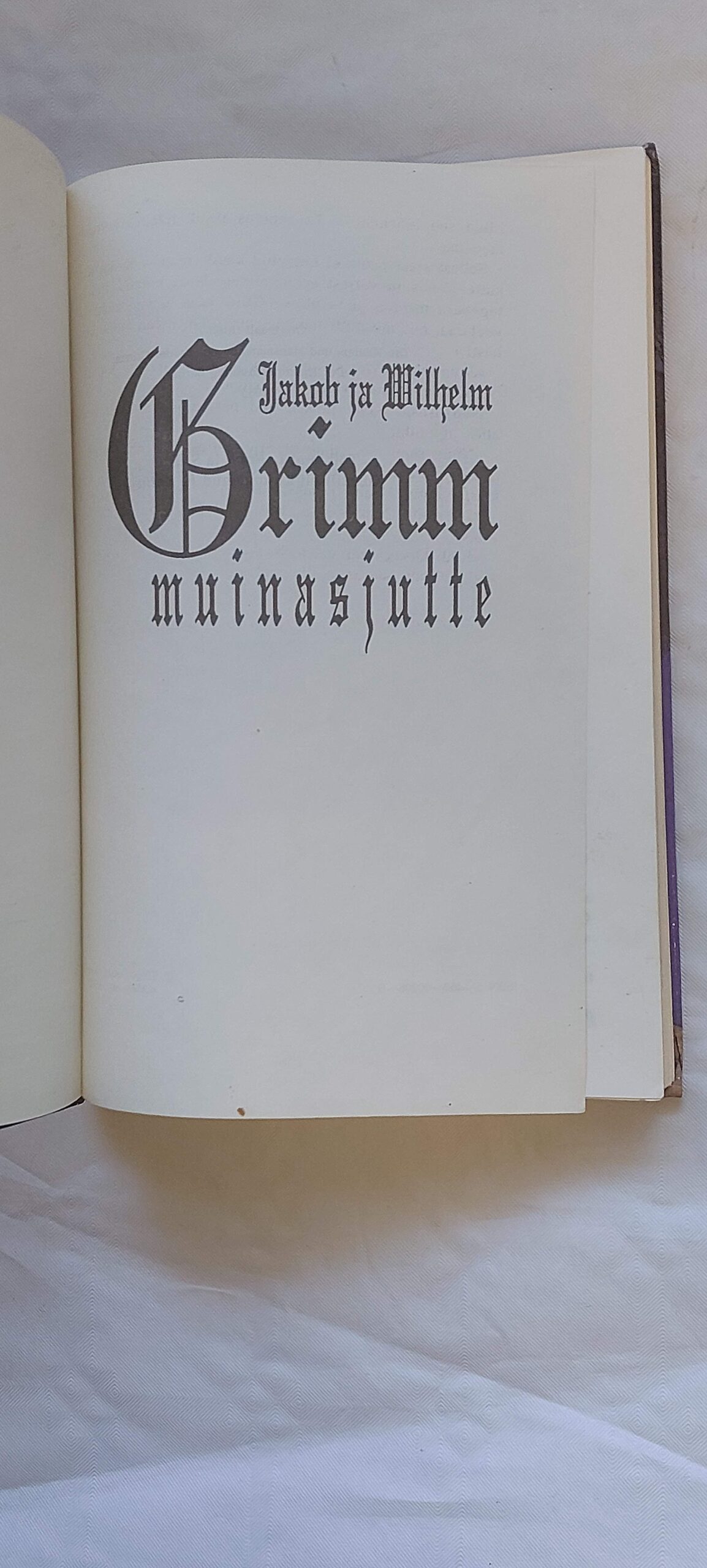 Grimm muinasjutte. Jakob ja Wilhelm Grimm. 1993 - Image 2