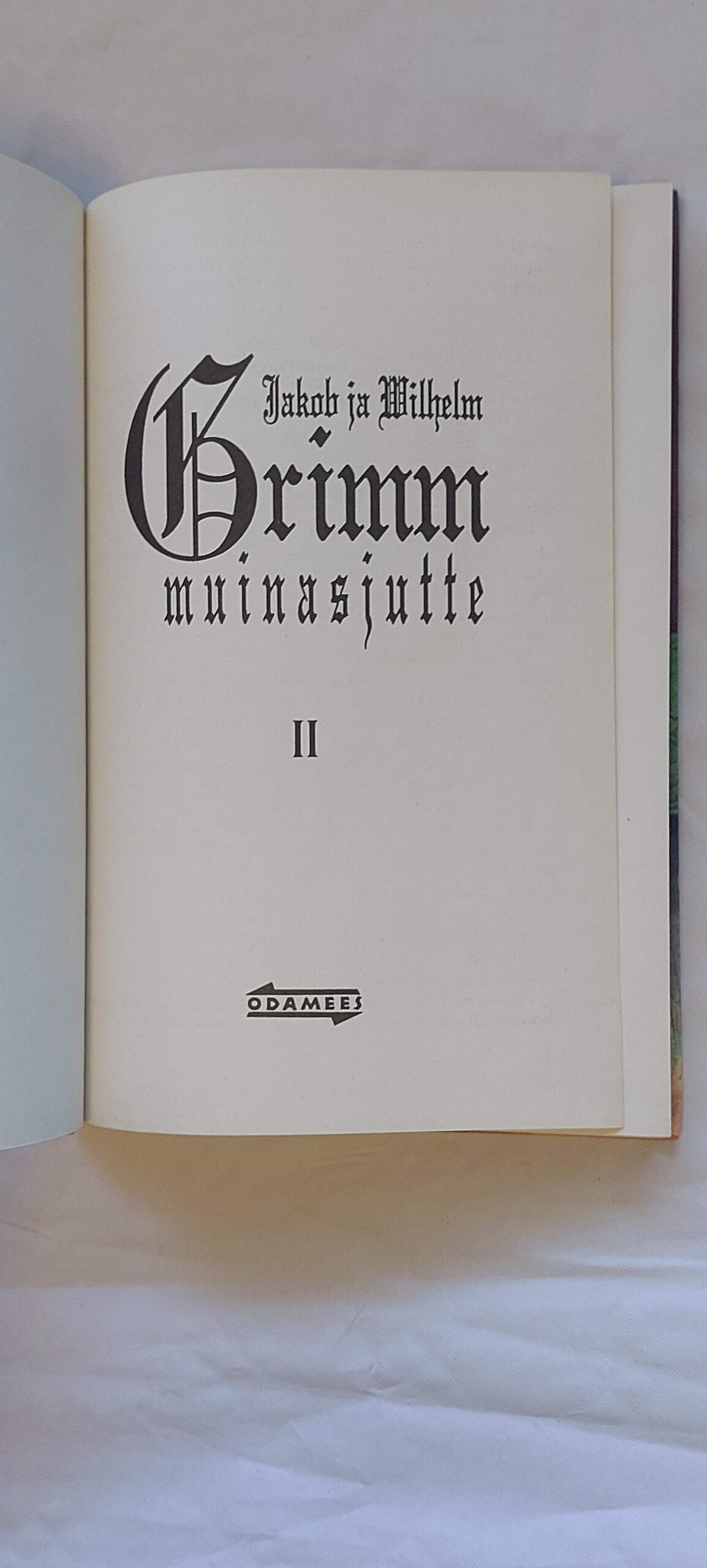 Grimm muinasjutte II. Jakob ja Wilhelm Grimm. 1994 - Image 2