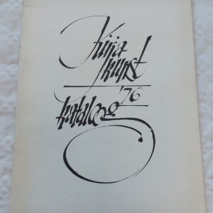 Kirjakunst kataloog ´76