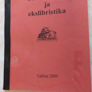 JULIUS GENSS JA EKSLIBRISTIKA. HANNO LEPIK. 2009. NUMMERDATUD EKSEMPLAAR!