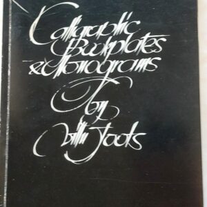 CALLIGRAPHIC BOOKPLATES AND MONOGRAMS. VILLU TOOTS. 1992