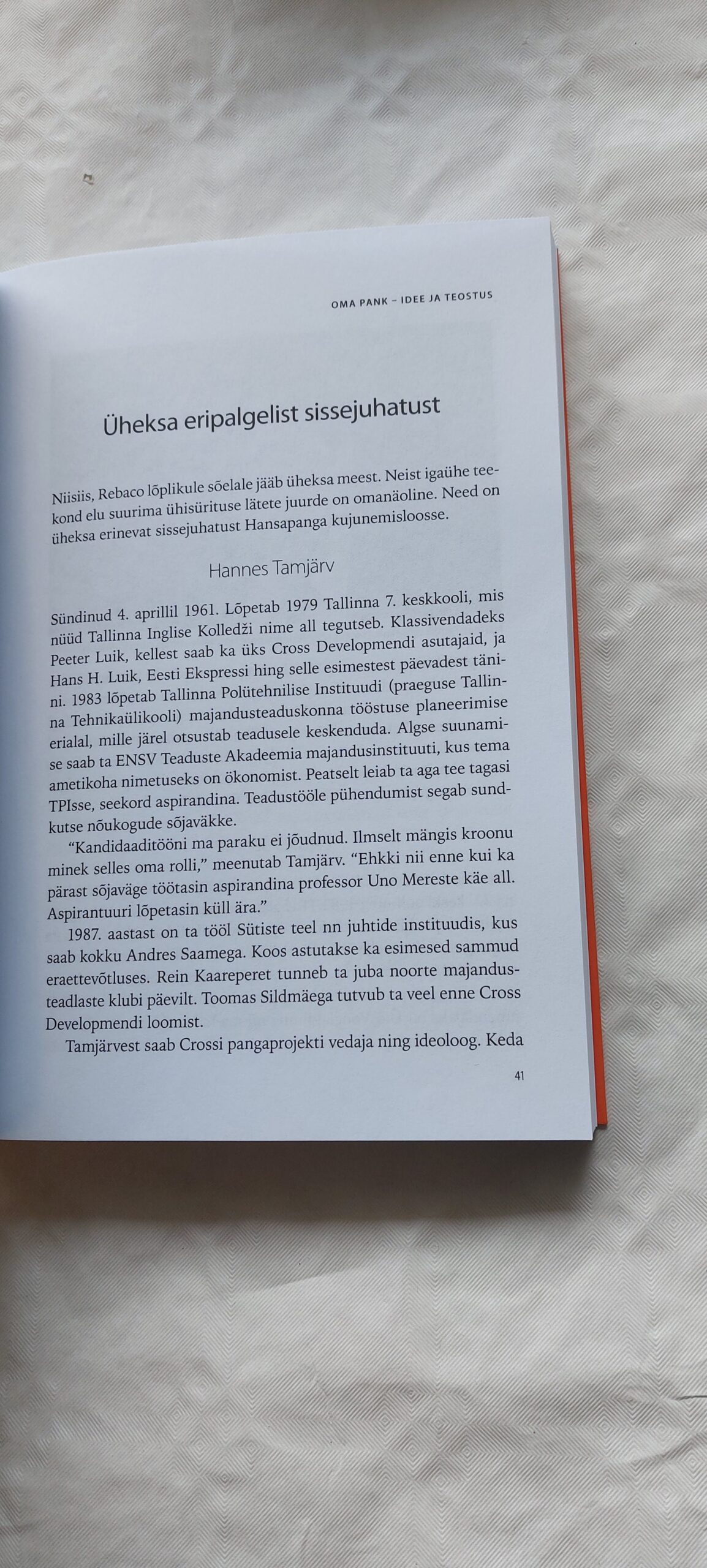 Eesti kapitali ausammas. Hansapanga asutajate lugu. Peeter Raidla. 2007 - Image 3