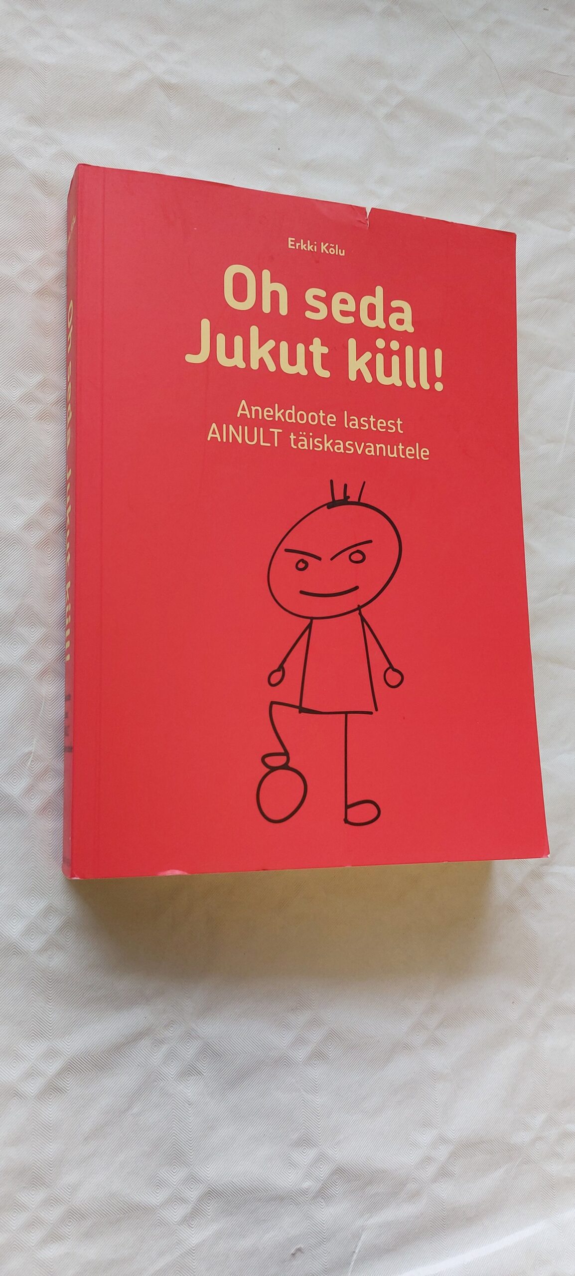 Oh seda Jukut küll! Anekdoote lastest aninult täiskasvanutele. Erkki Kõlu. 2018