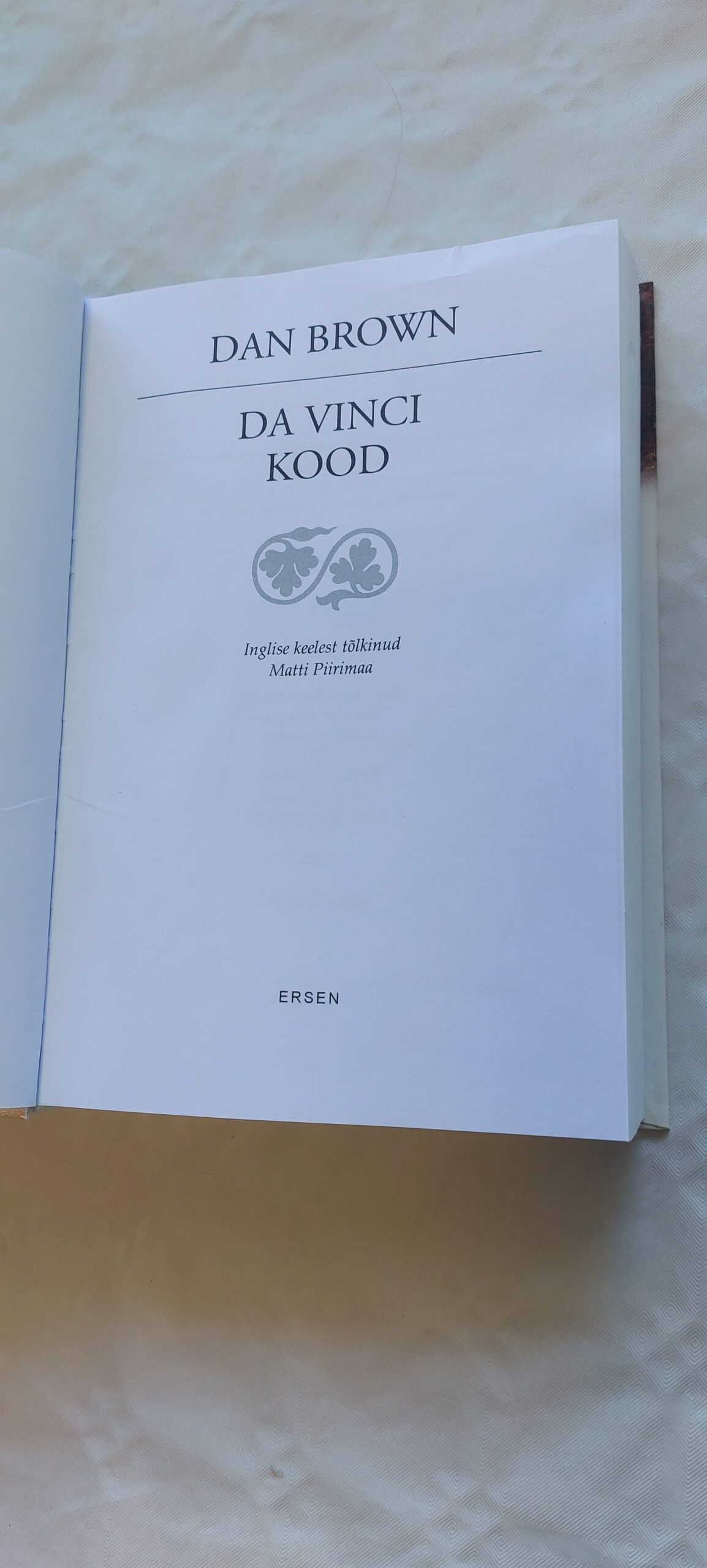 Da Vinci kood. Dan Brown. 2003 - Image 2