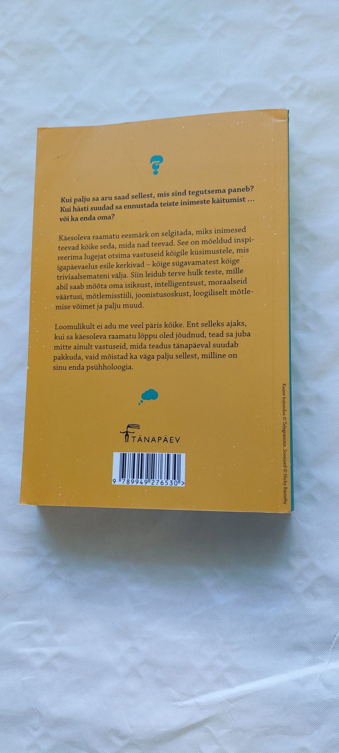 PQ. Testi oma psüholoogilist intelligentsust. Ben Amridge. 2015 - Image 6