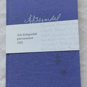 Ado Köögardali päevaraamat 1925