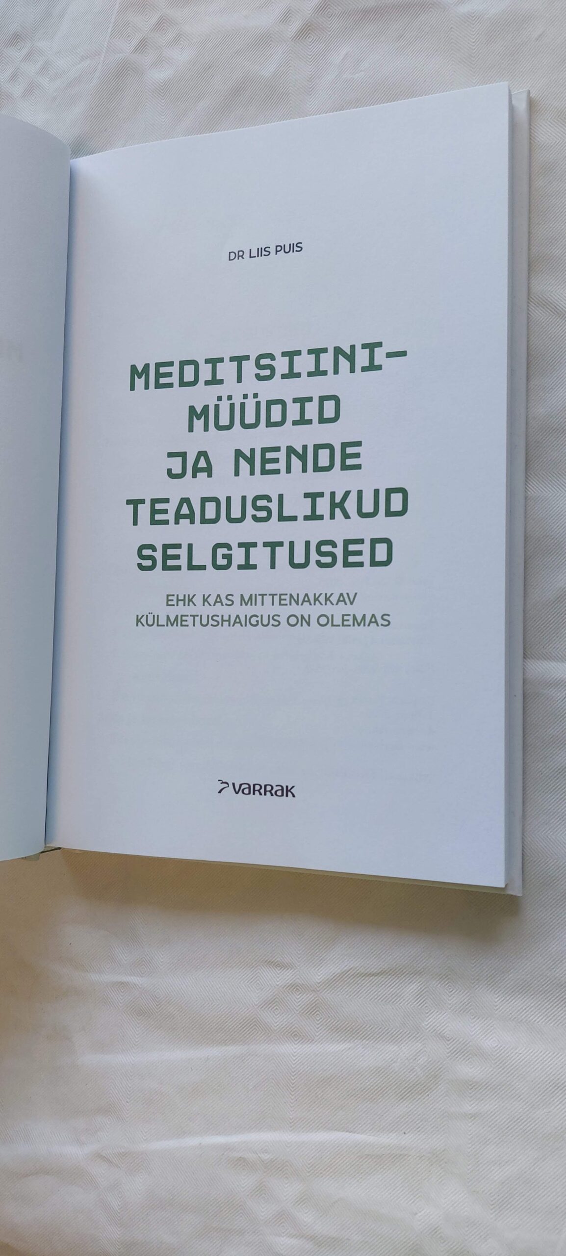 Meditsiinimüüdid ja nende teaduslikud selgitused. Dr Liis Puis. 2023 - Image 2