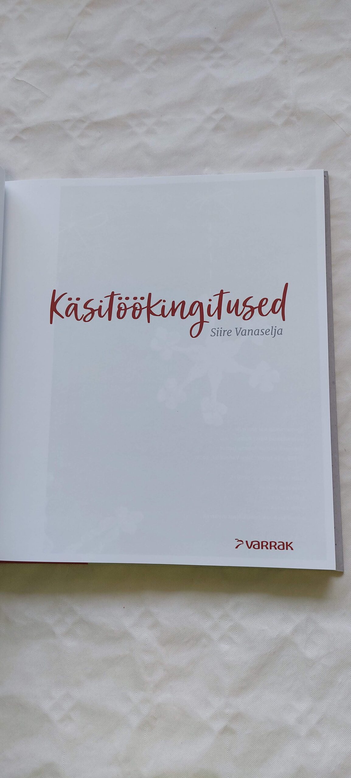 Käsitöökingitused. Siire Vanaselja. 2020 - Image 2