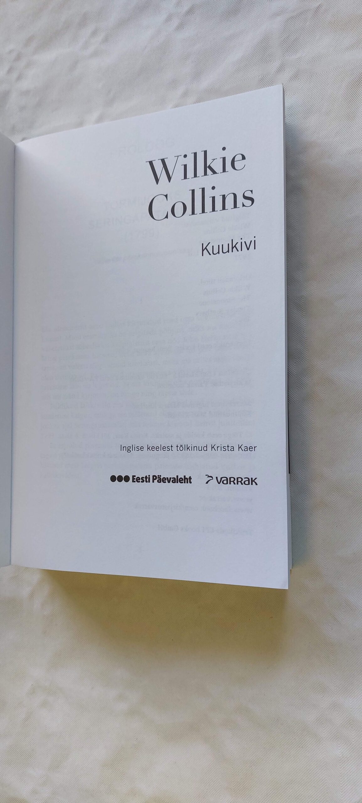Kuukivi. Wilkie Collins. 2013 - Image 2