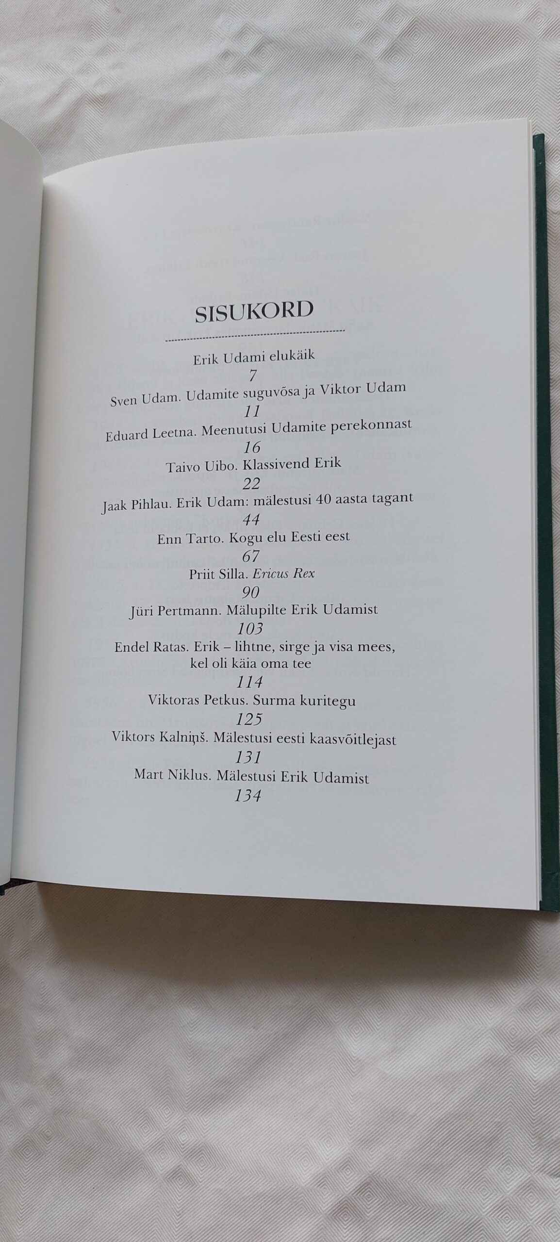 Mees, keda ei murtud. Raamat Erik Udamist. 2001 - Image 3