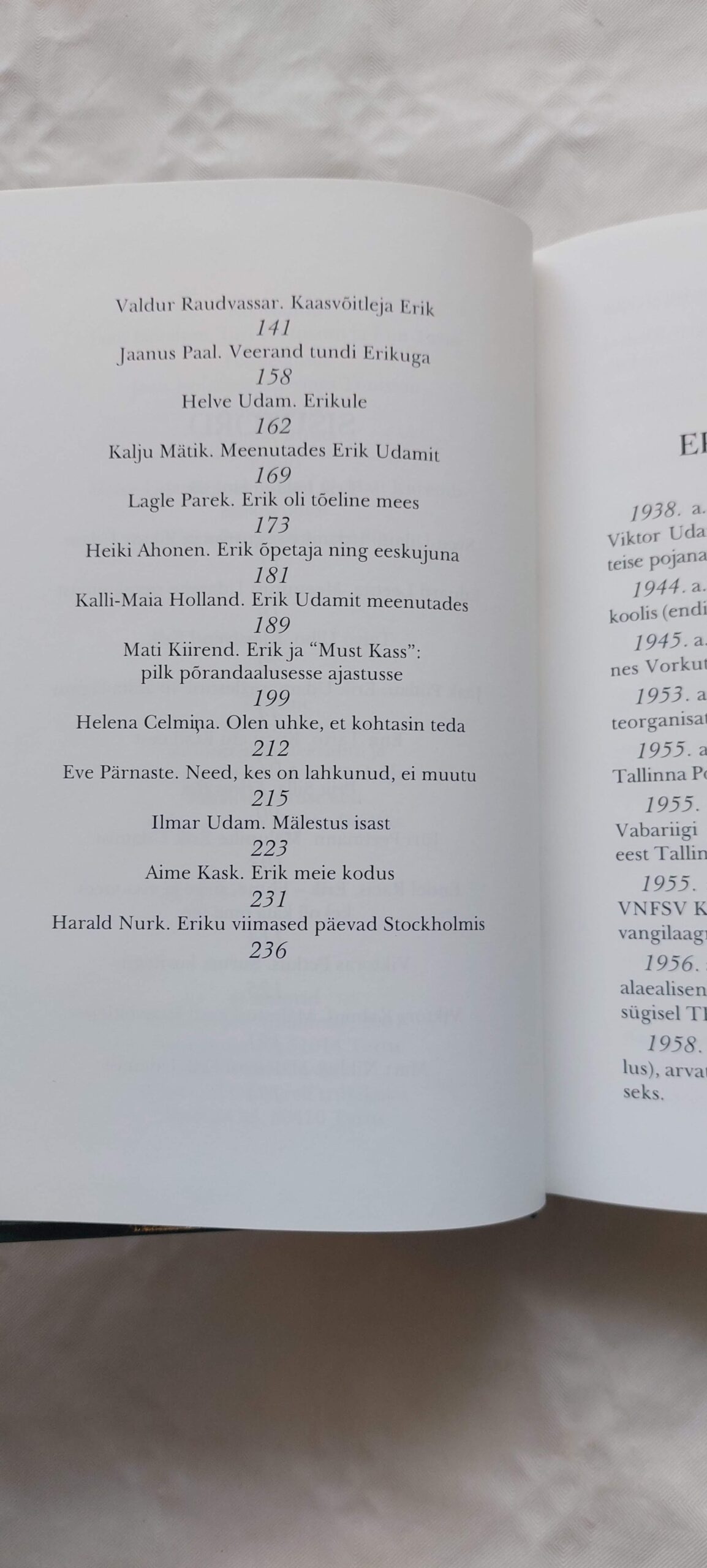 Mees, keda ei murtud. Raamat Erik Udamist. 2001 - Image 4