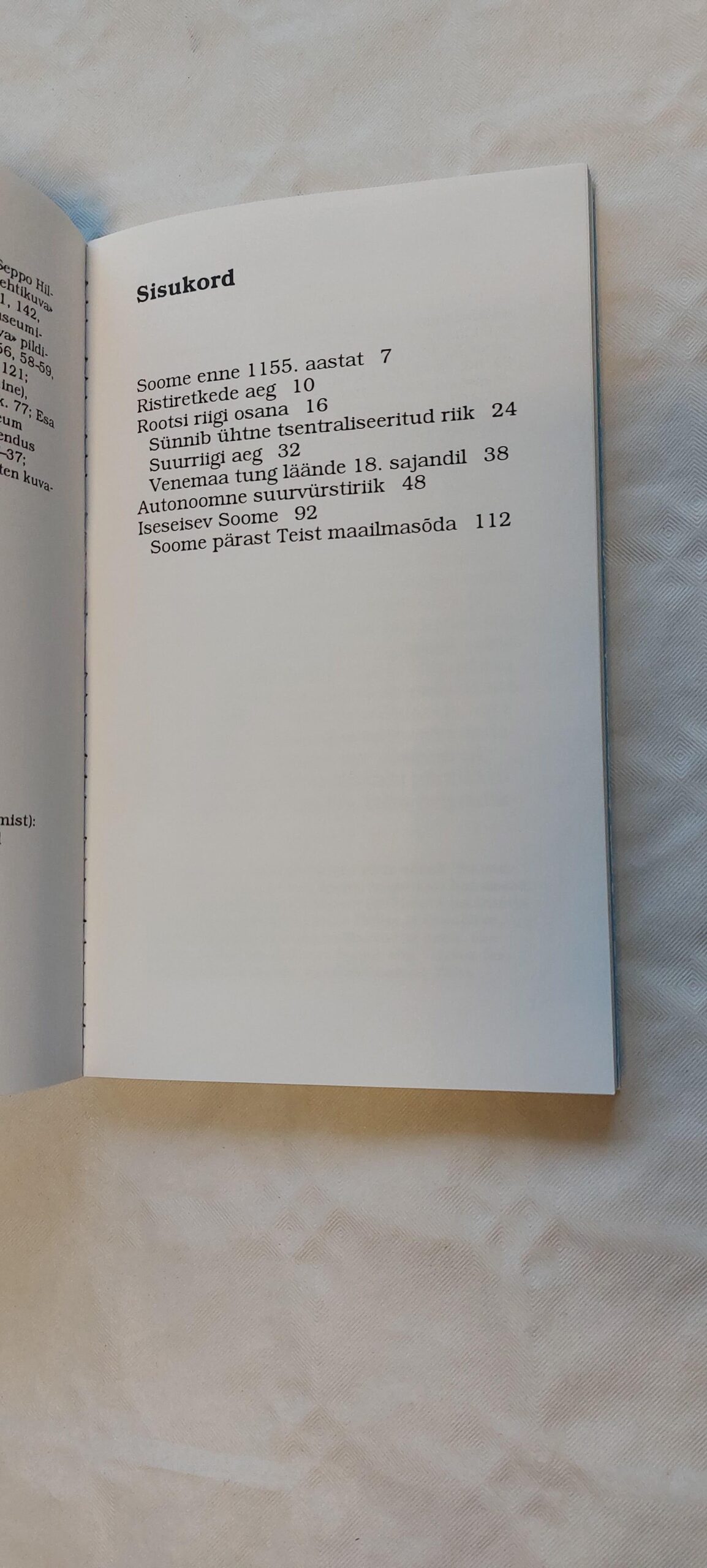 Soome lühiajalugu. Matti Klinge. 1992 - Image 3