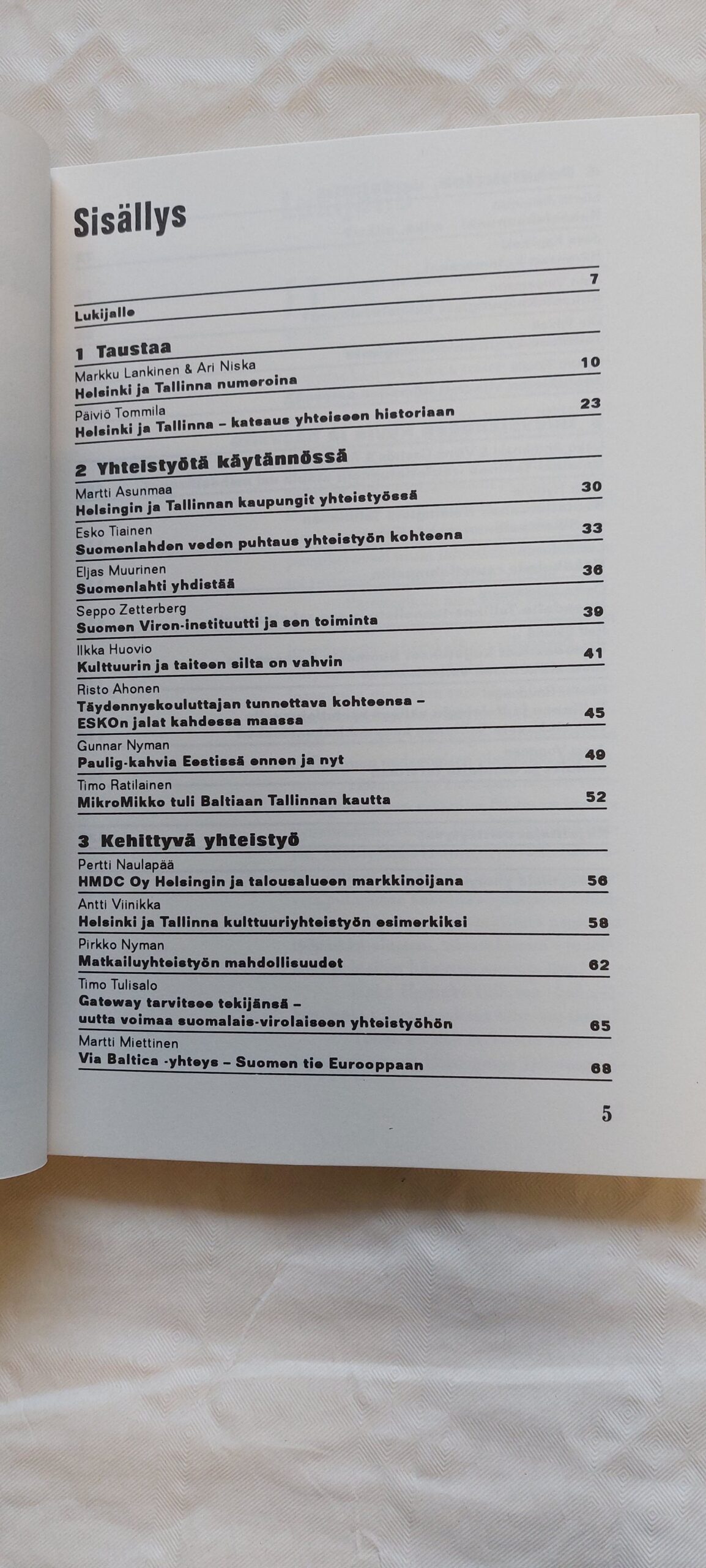 Helsinki-Tallinna-kaksoiskaupunki. Taru vai totta? 1995 - Image 3