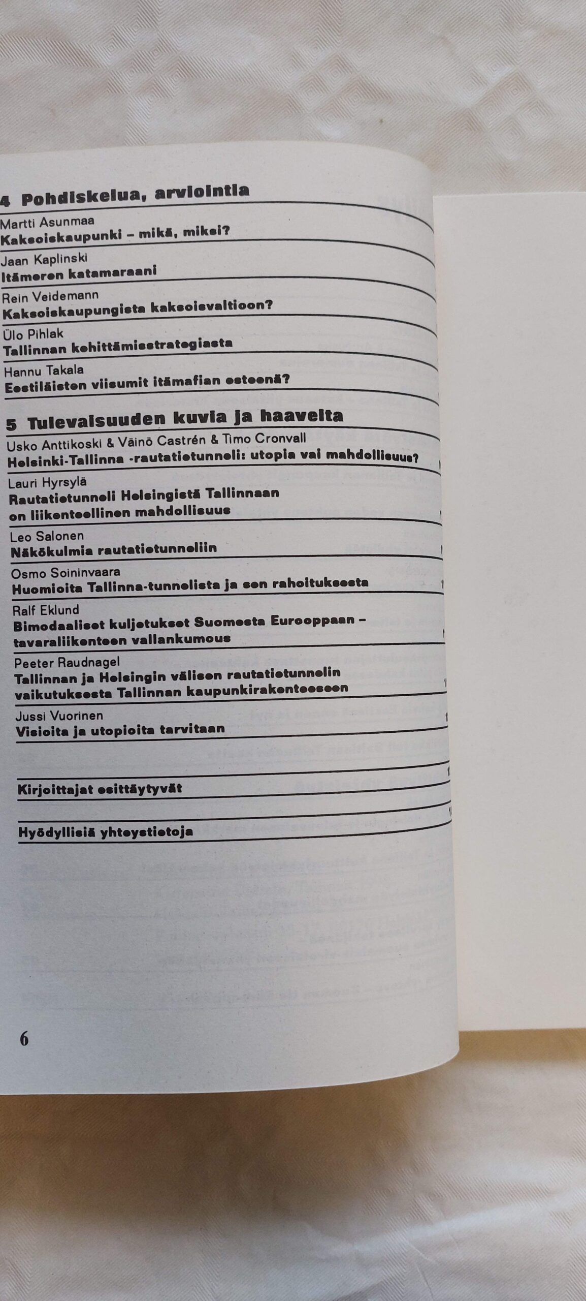 Helsinki-Tallinna-kaksoiskaupunki. Taru vai totta? 1995 - Image 4