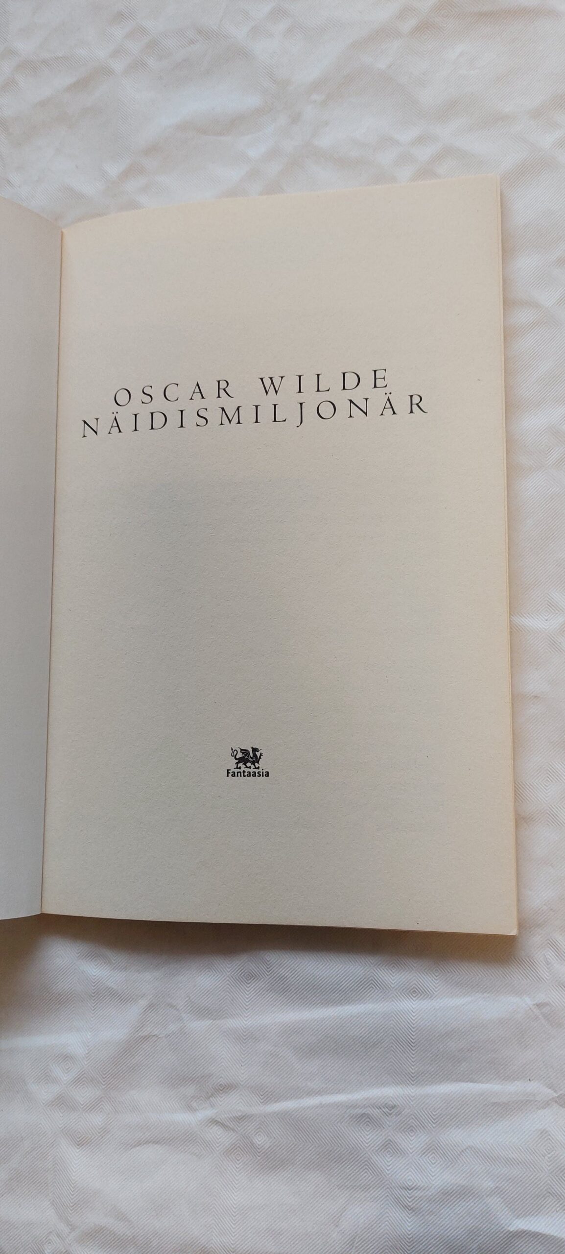 Näidismiljonär. Oscar Wilde. 2008 - Image 2
