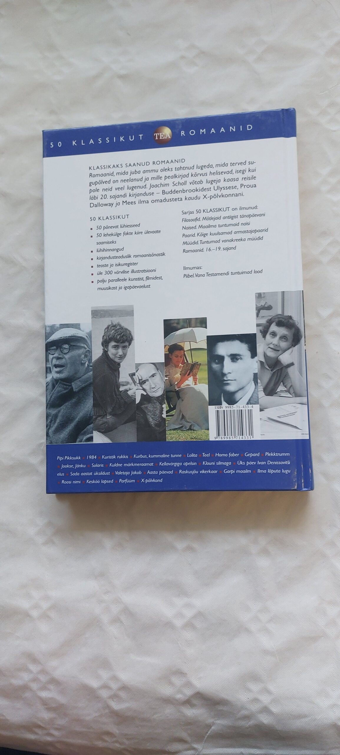 50 klassikut. Romaanid 20. sajand. Joachim Scholl, Ulrike Braun. 2005 - Image 7