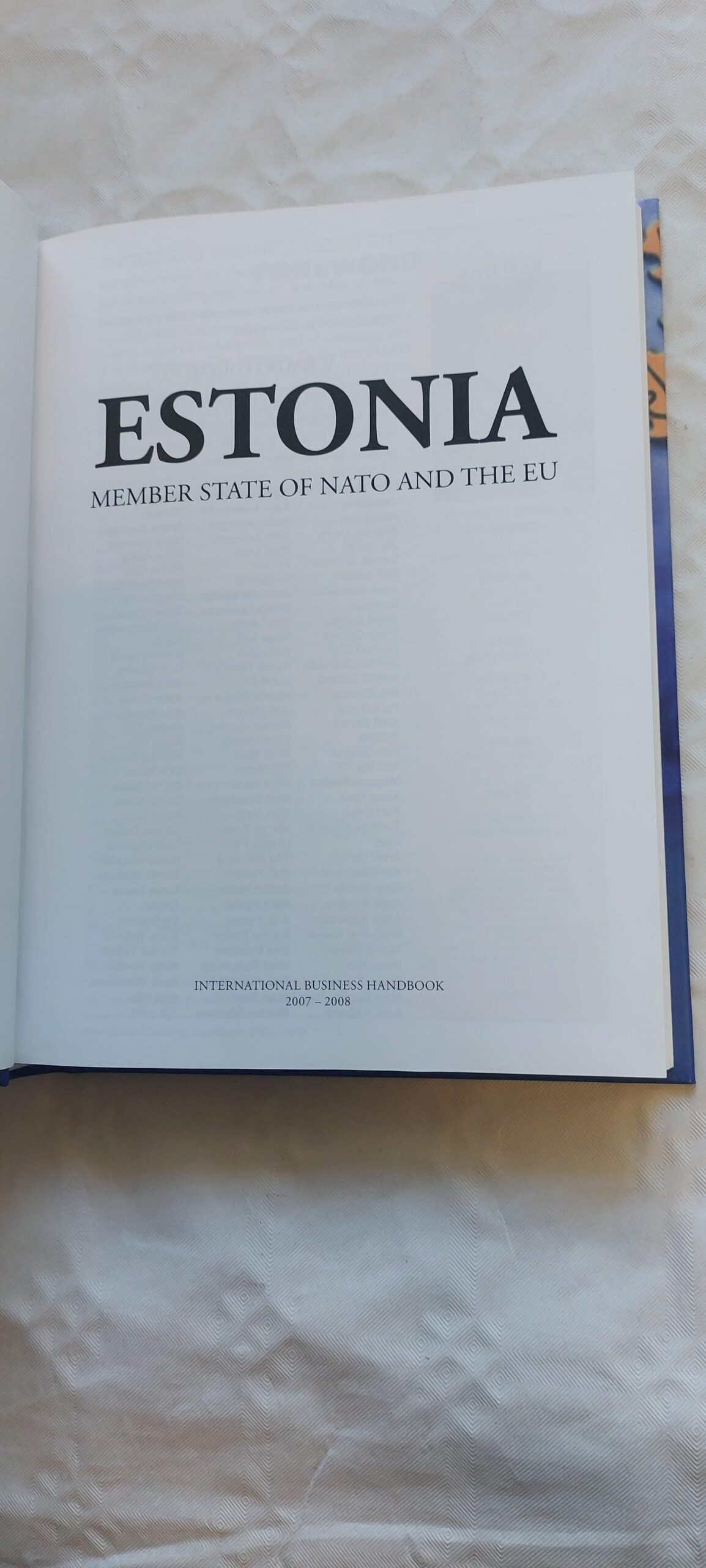 Estonia. Meber state of nato and the eu. 2008 - Image 2