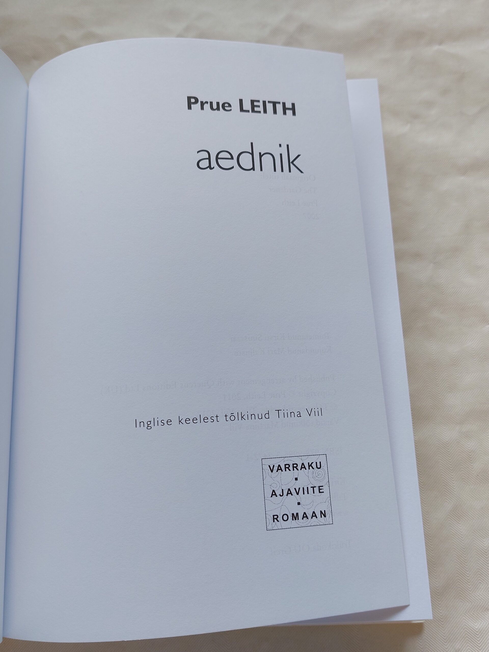 Aednik. Prue Leith. 2012 - Pilt 2