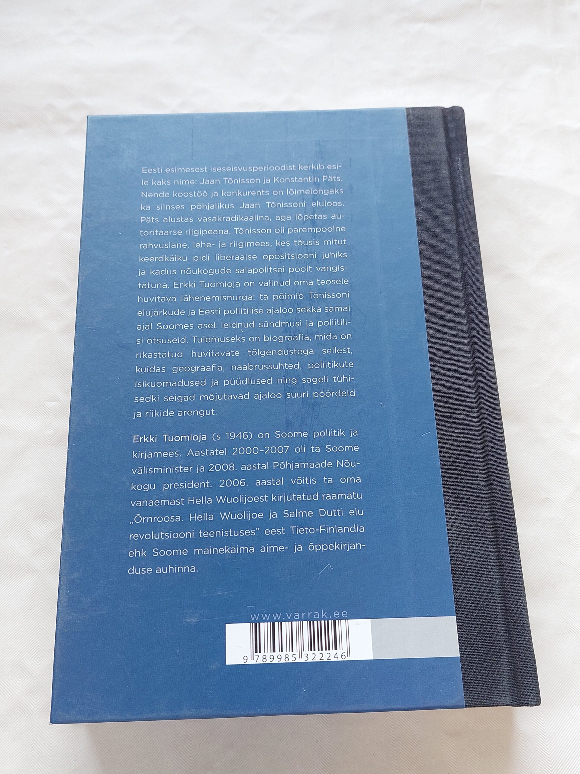 Jaan Tõnisson ja Eesti iseseisvus. Erkki Tuomioja. 2010 - Pilt 5