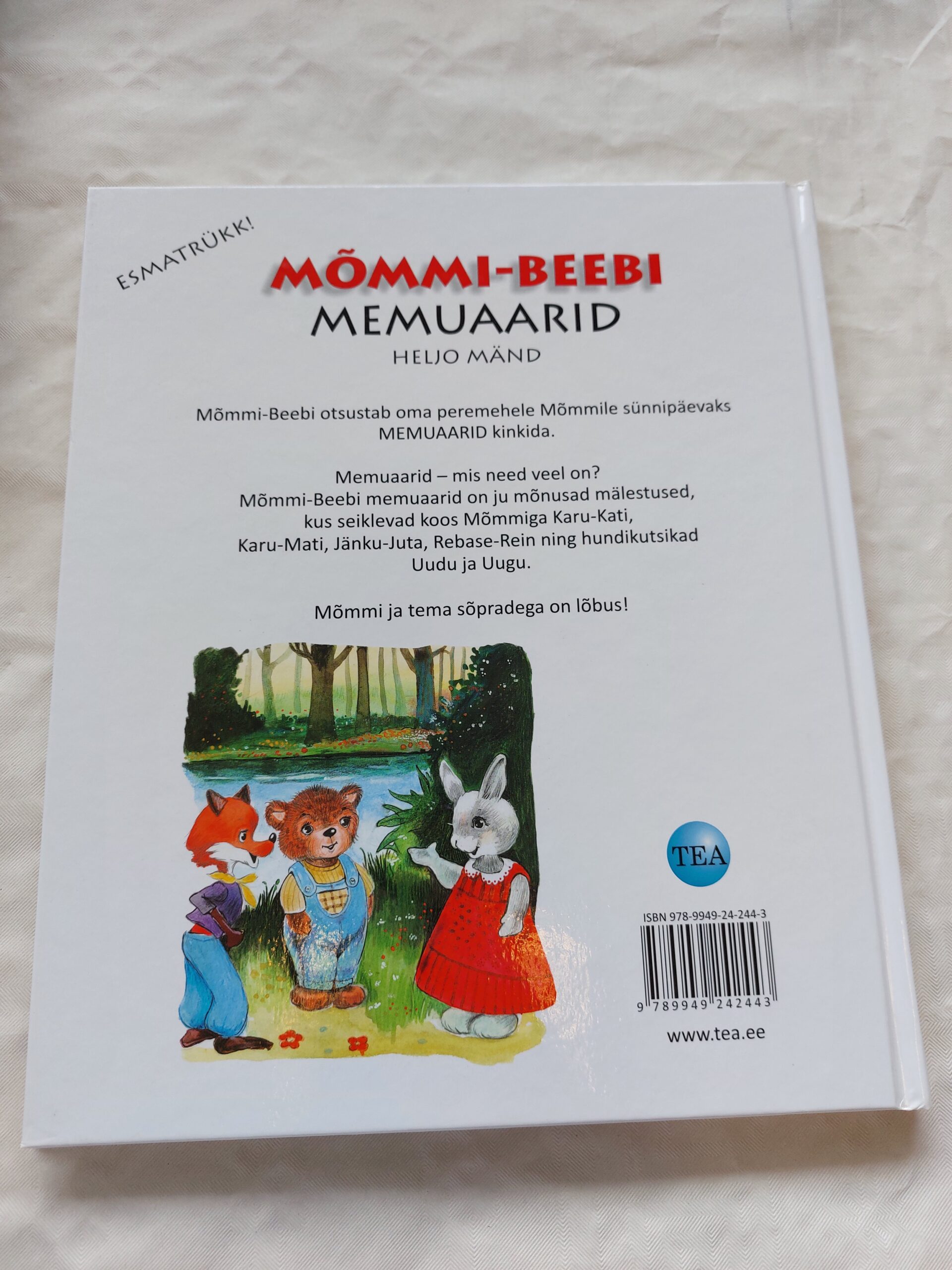 Mõmmi-Beebi memuaarid. Heljo Mänd. 2014 - Pilt 4