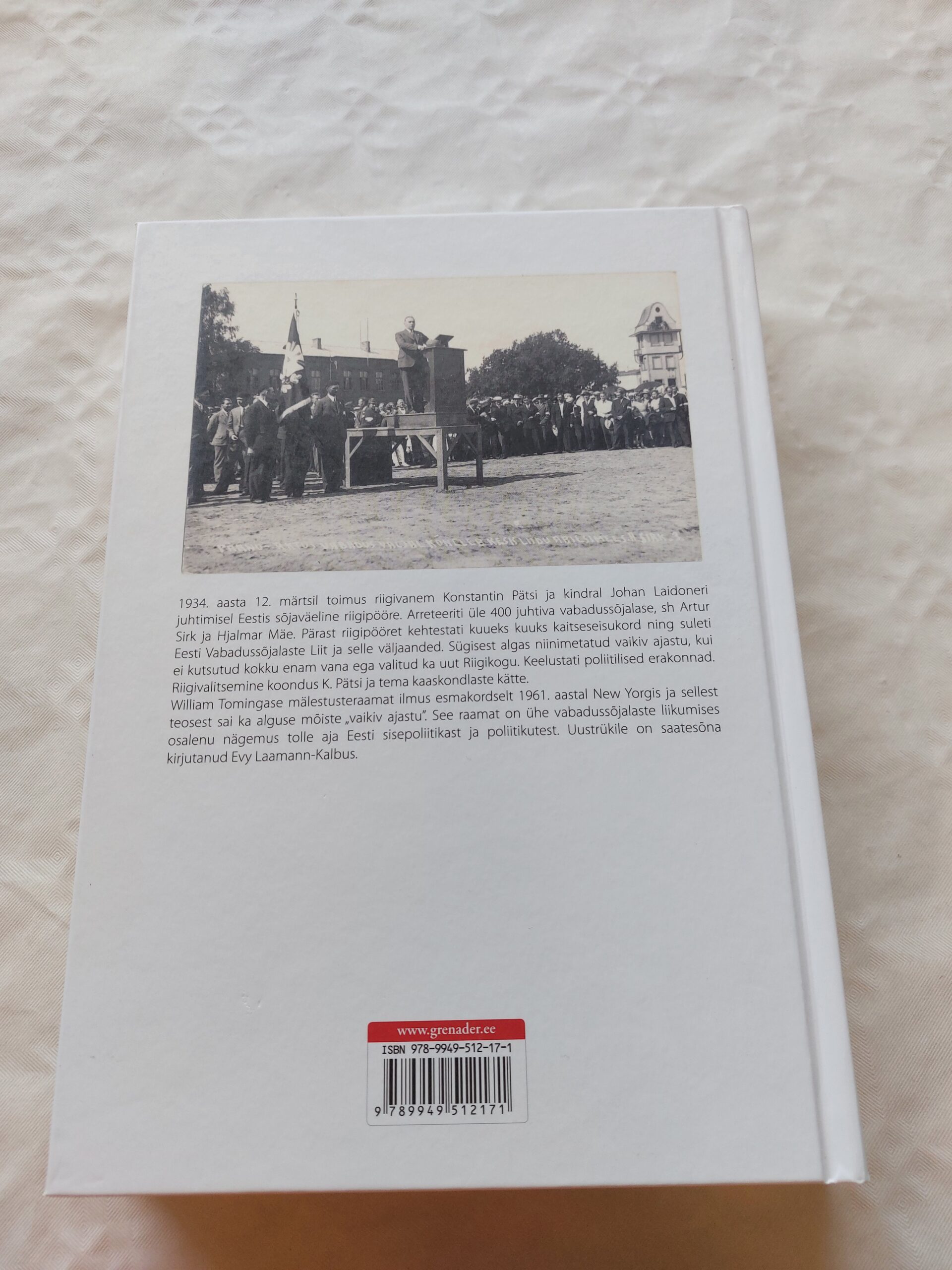 Vaikiv ajastu Eestis. William Tomingas. 2013 - Pilt 4
