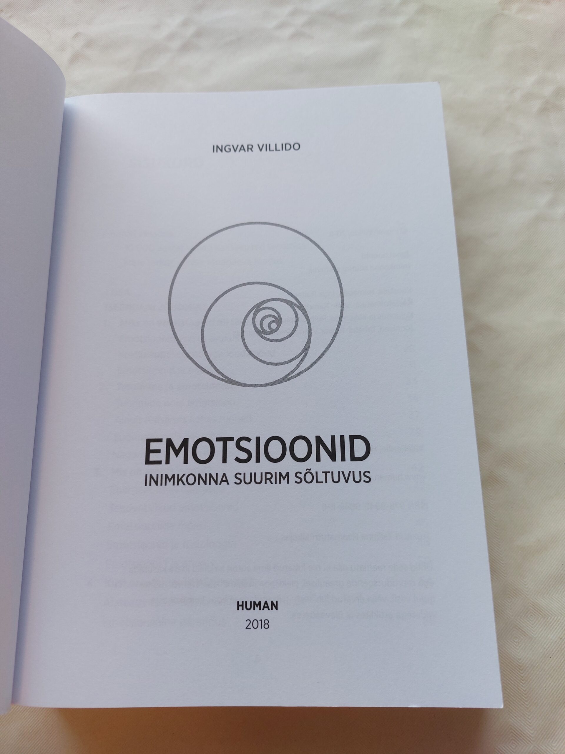 Emotsioonid. Inimkonna suurim sõltuvus. Ingvar Villido. 2018 - Pilt 2