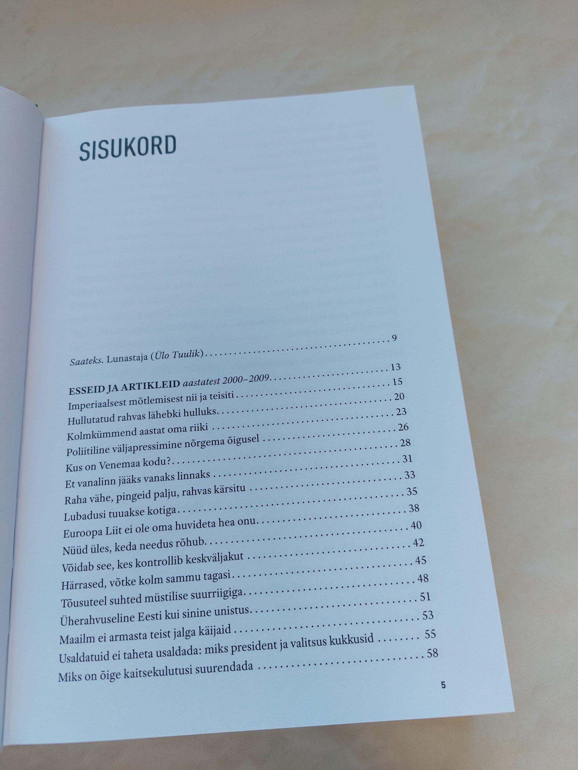 Esseed ja artiklid (2000-2009). Nuripidine aastasada. Enn Soosaar. 2012 - Pilt 3
