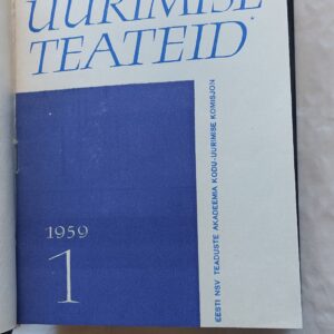 Kodu-uurimise teateid 1959-1975.