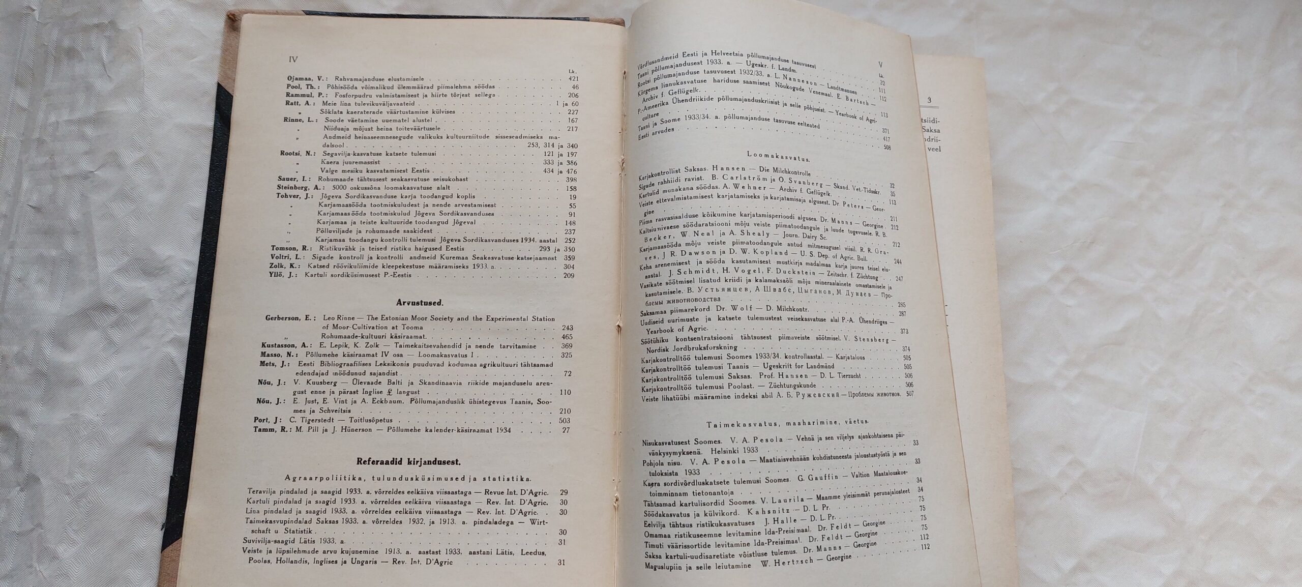 Agronoomia. Põllumajanduslik kuukiri. XVI aastakäik 1934. - Pilt 4