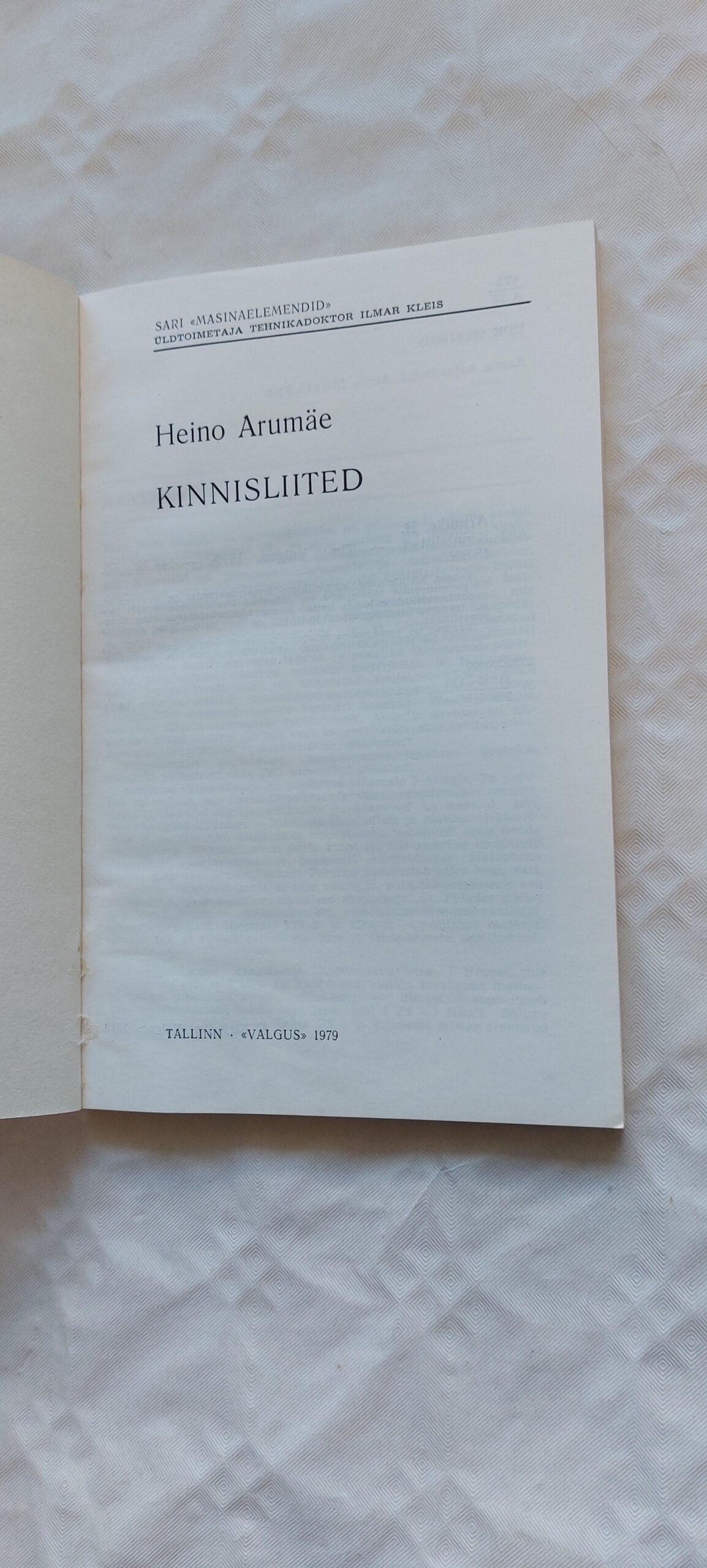 Kinnisliited. Heino Arumäe. 1979 - Pilt 2