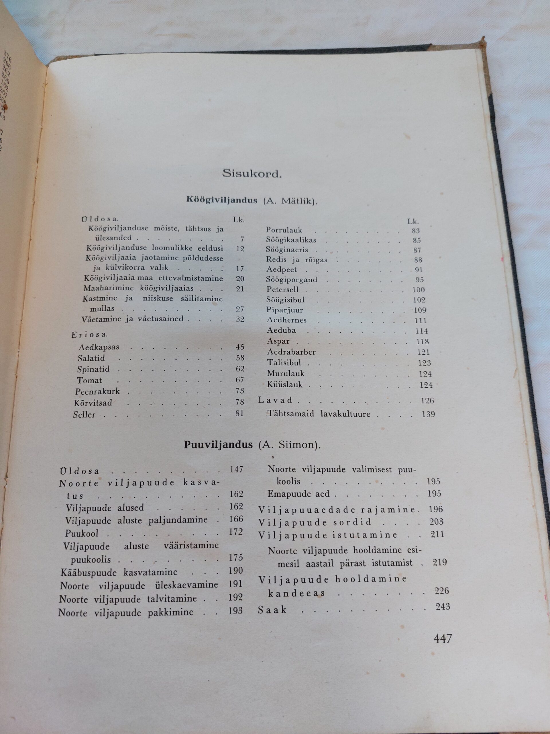 Aianduse õpperaamat. A. Mätlik, J. Port, A. Siimon. 1940 - Pilt 4