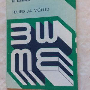 Masinaelemendid. Teljed ja võllid. Tiit Tiidemann. 1981