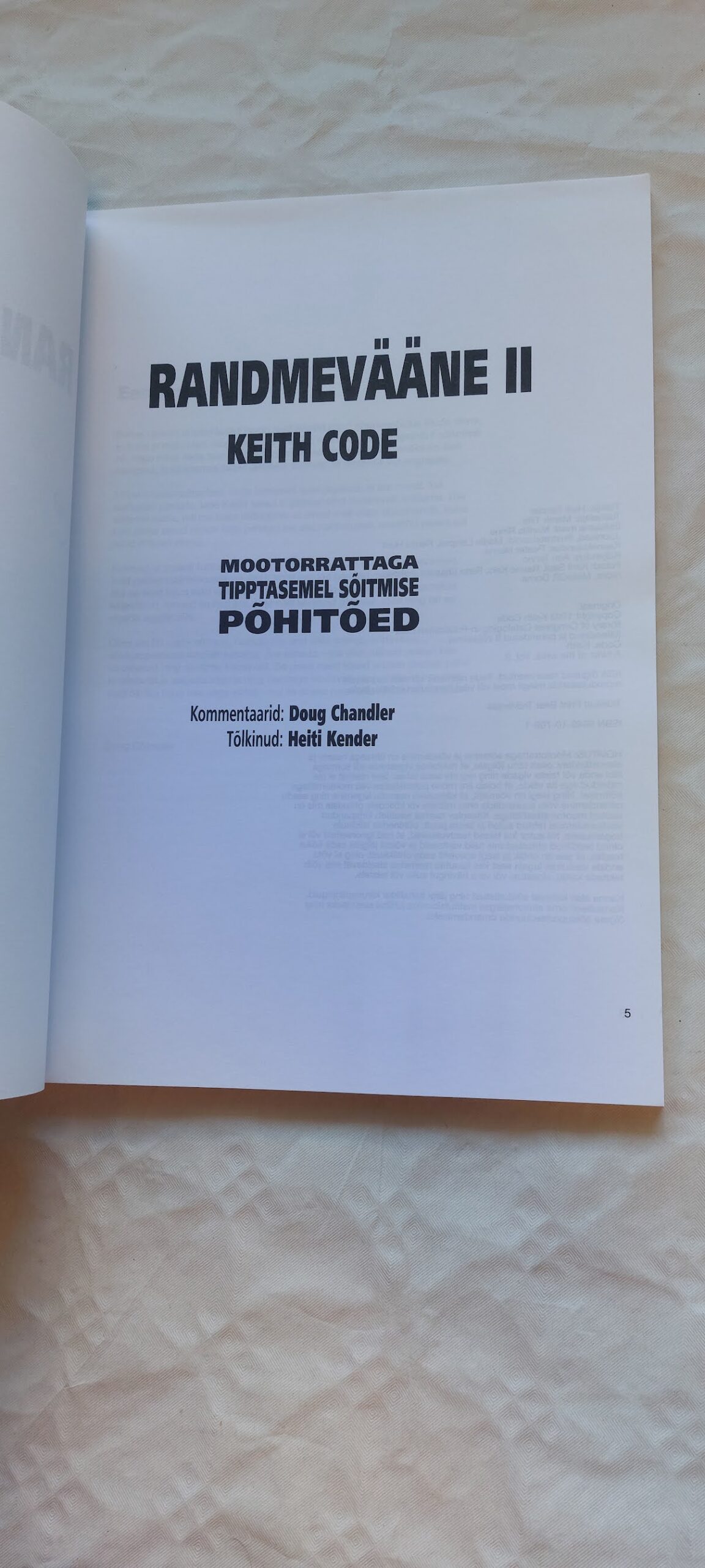 RANDMEVÄÄNE II. KEITH CODE. - Pilt 2